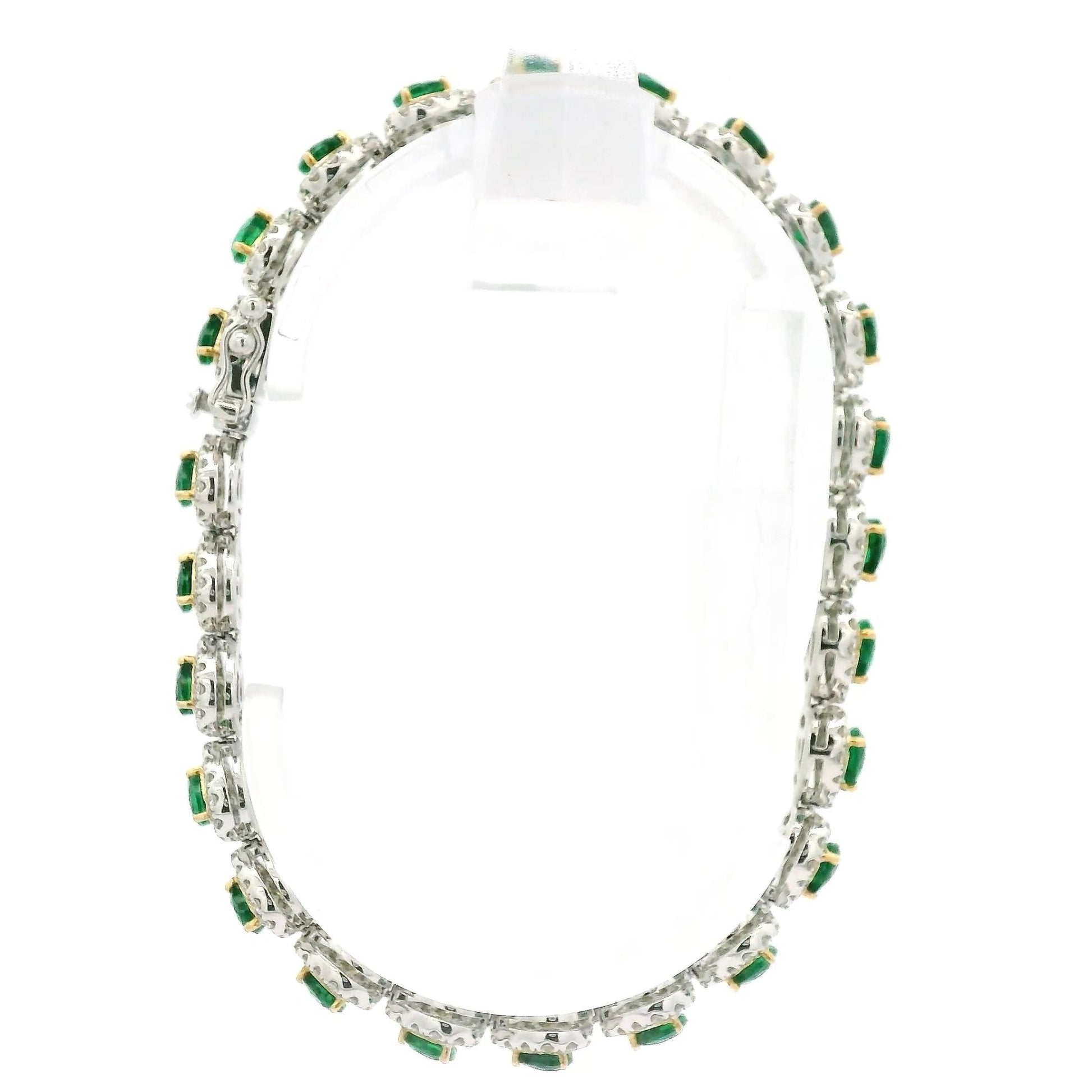 Emerald & Diamond Bracelet - Forever Rox