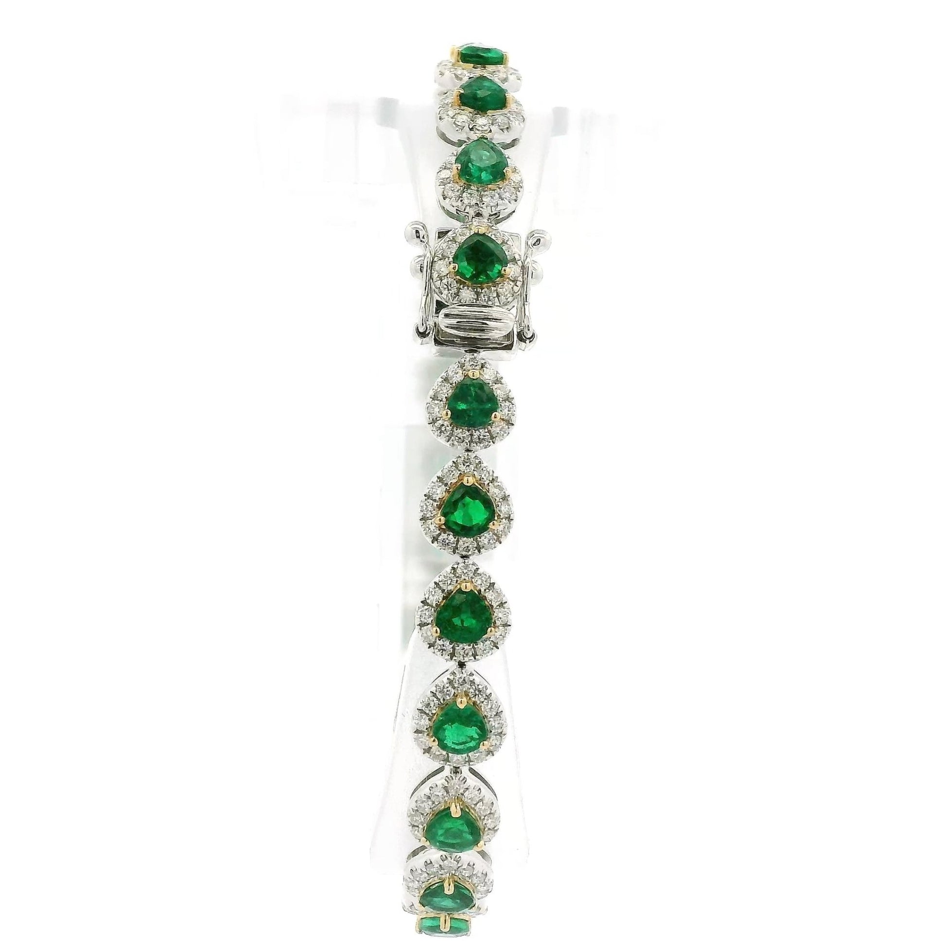 Emerald & Diamond Bracelet - Forever Rox