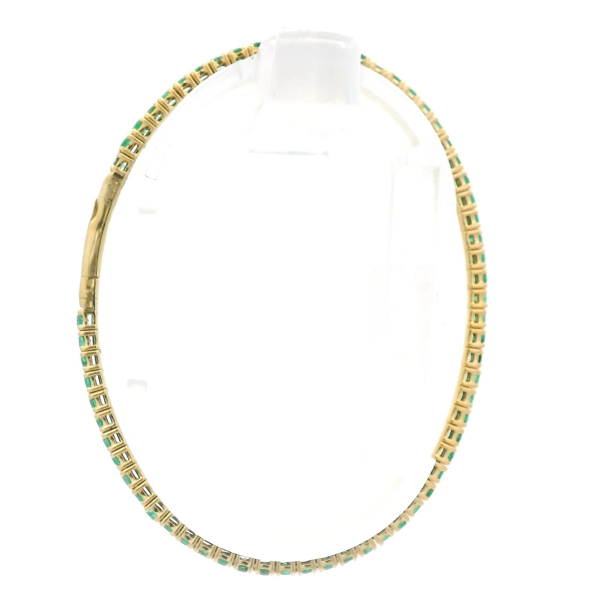 Emerald Flex Bangle - Forever Rox Fine Jewelry