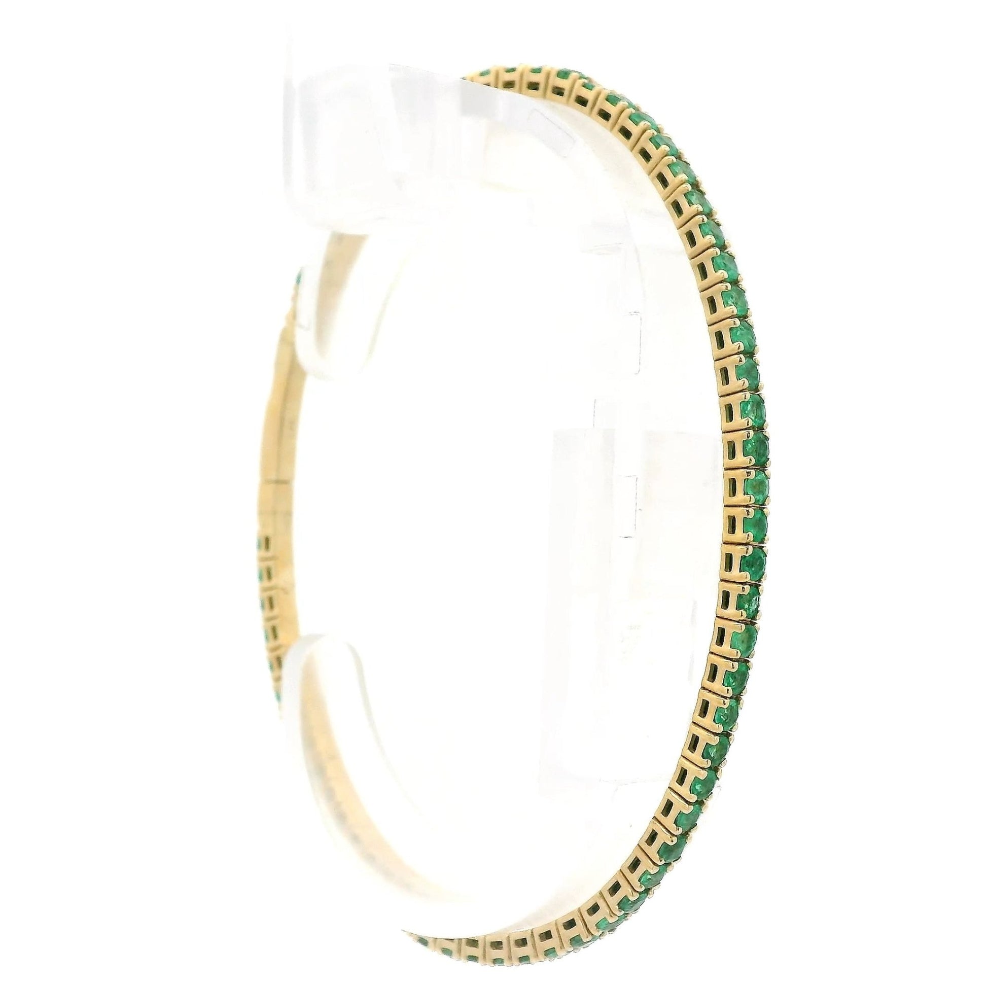 Emerald Flex Bangle - Forever Rox Fine Jewelry