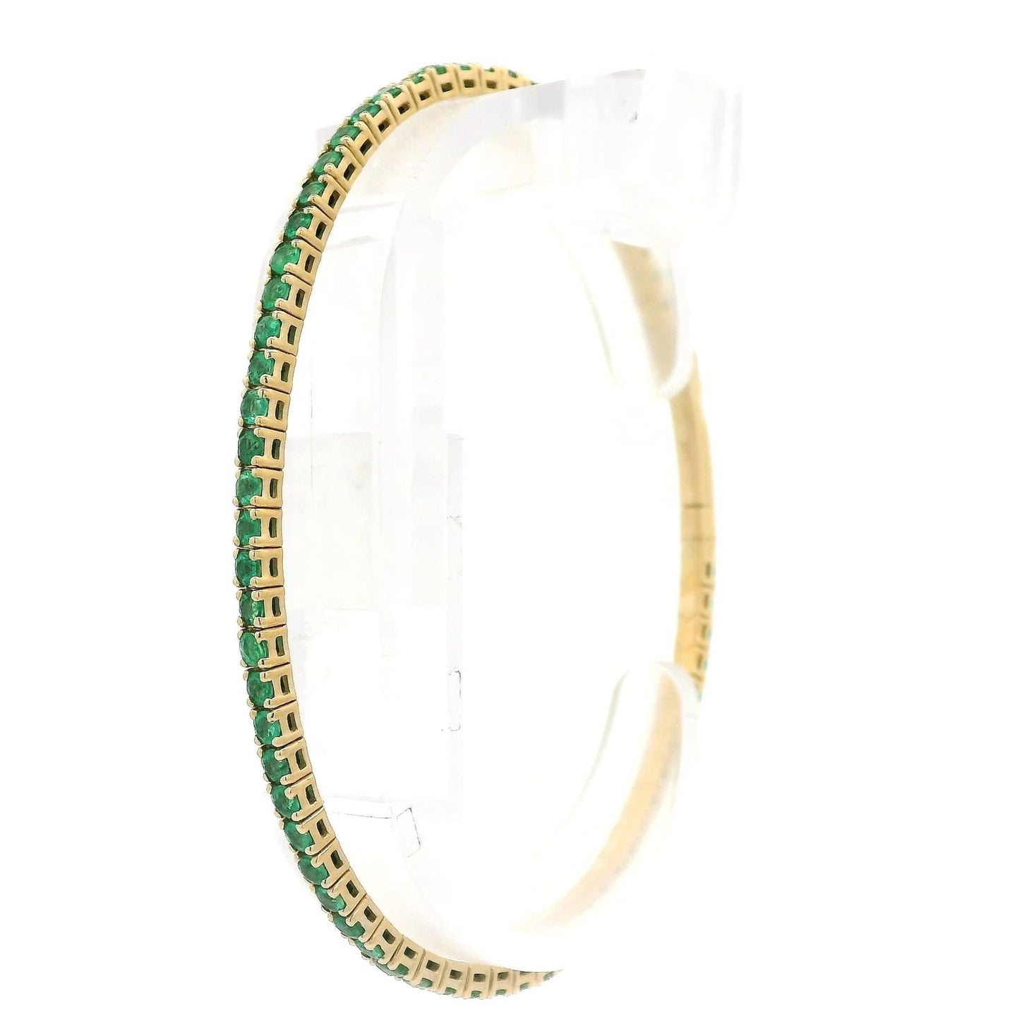 Emerald Flex Bangle - Forever Rox Fine Jewelry