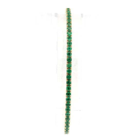Emerald Flex Bangle - Forever Rox Fine Jewelry