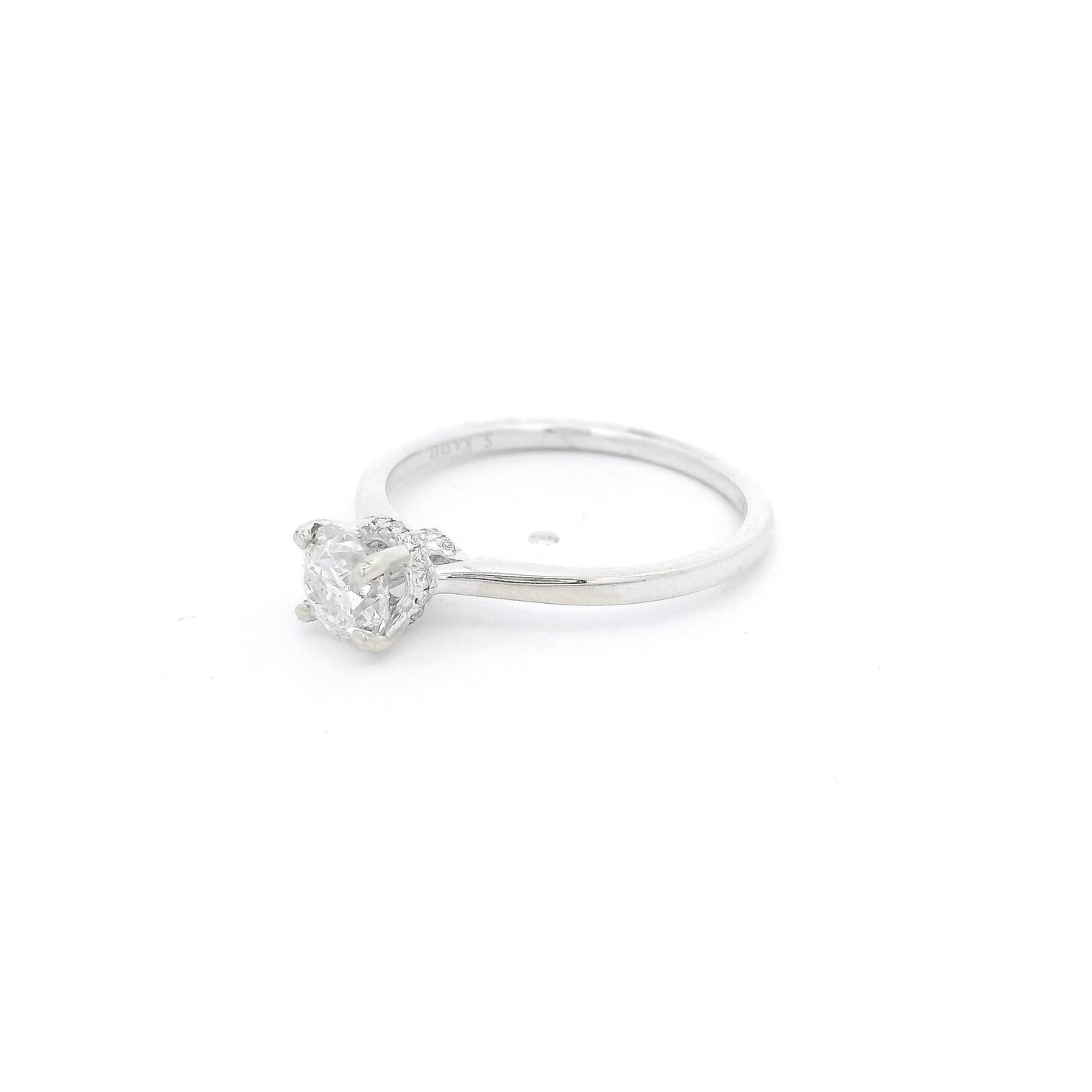 European Cut Diamond Bridal Ring - Forever Rox Fine Jewelry