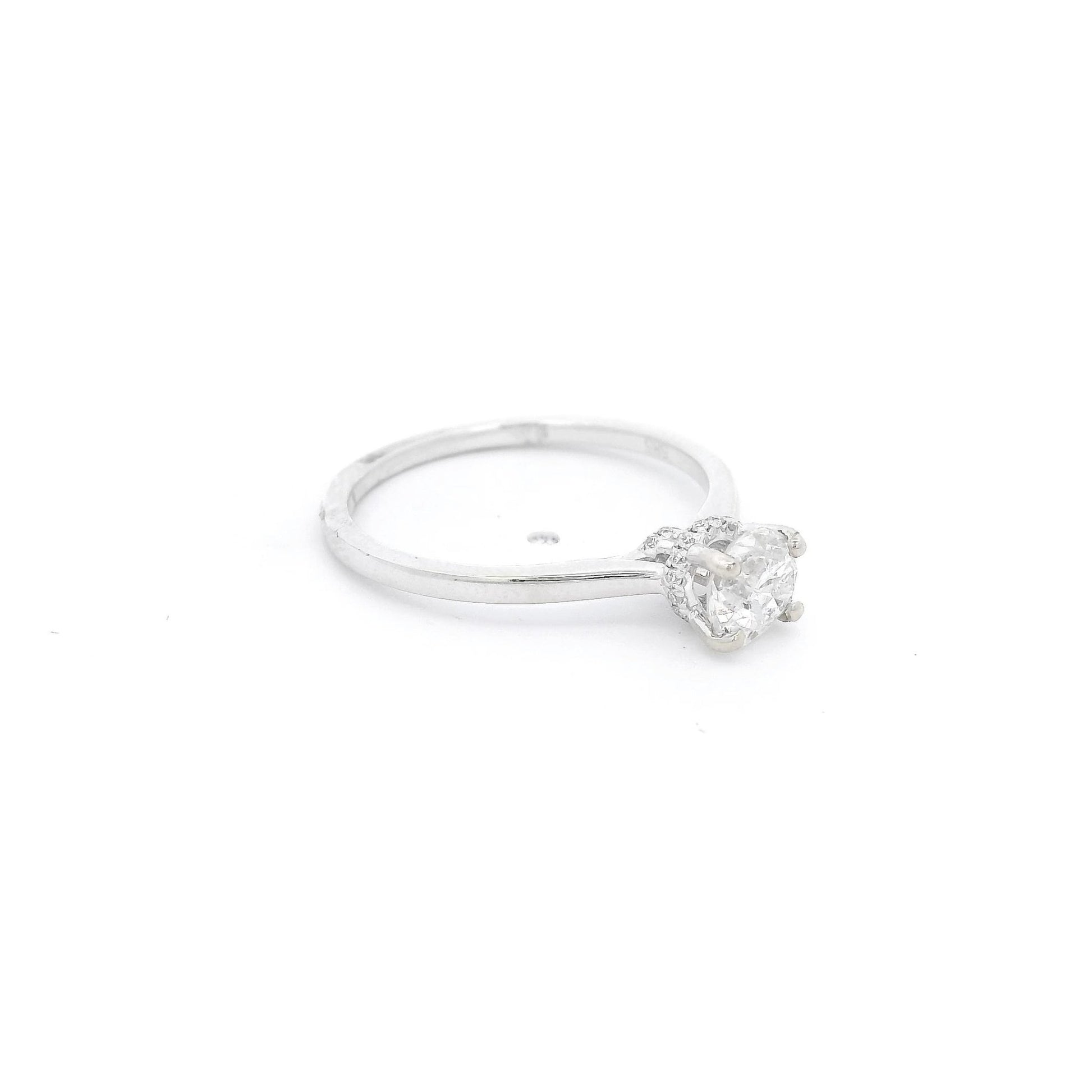European Cut Diamond Bridal Ring - Forever Rox Fine Jewelry