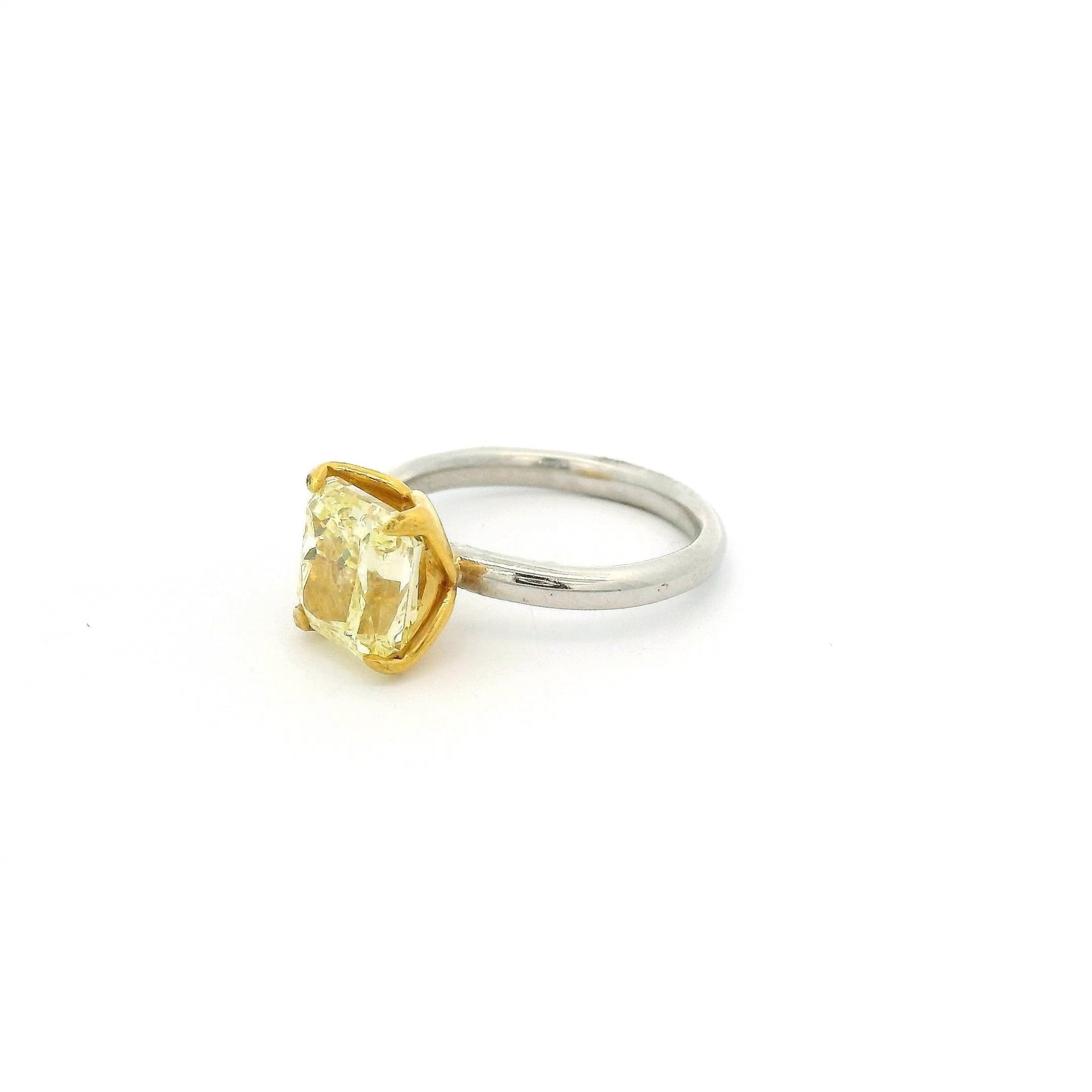 Fancy Yellow Diamond Ring - Forever Rox Fine Jewelry