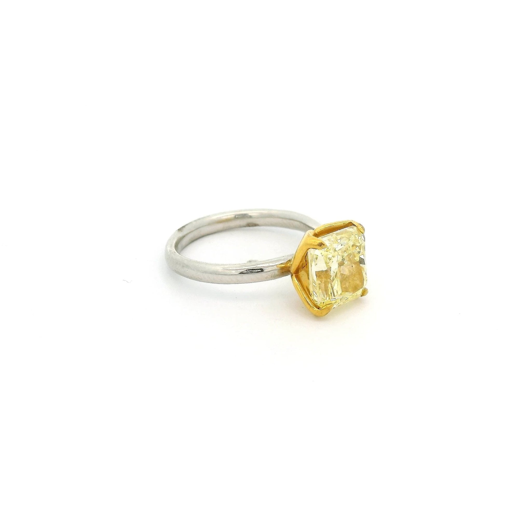 Fancy Yellow Diamond Ring - Forever Rox Fine Jewelry