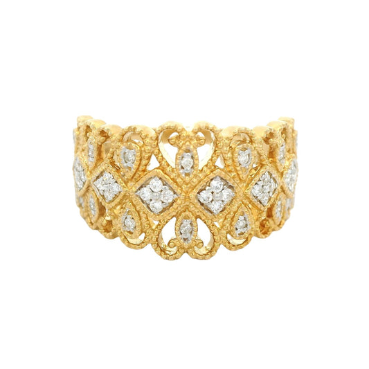 Filigree Diamond Ring - Forever Rox