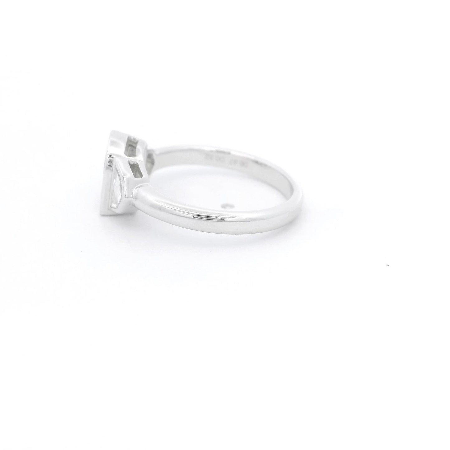 Flame & Cadillac Cut Diamond Ring - Forever Rox