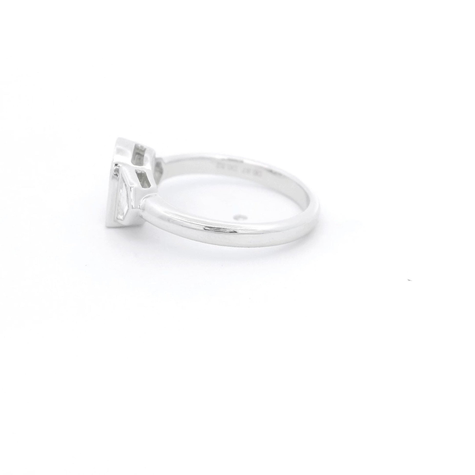 Flame & Cadillac Cut Diamond Ring - Forever Rox
