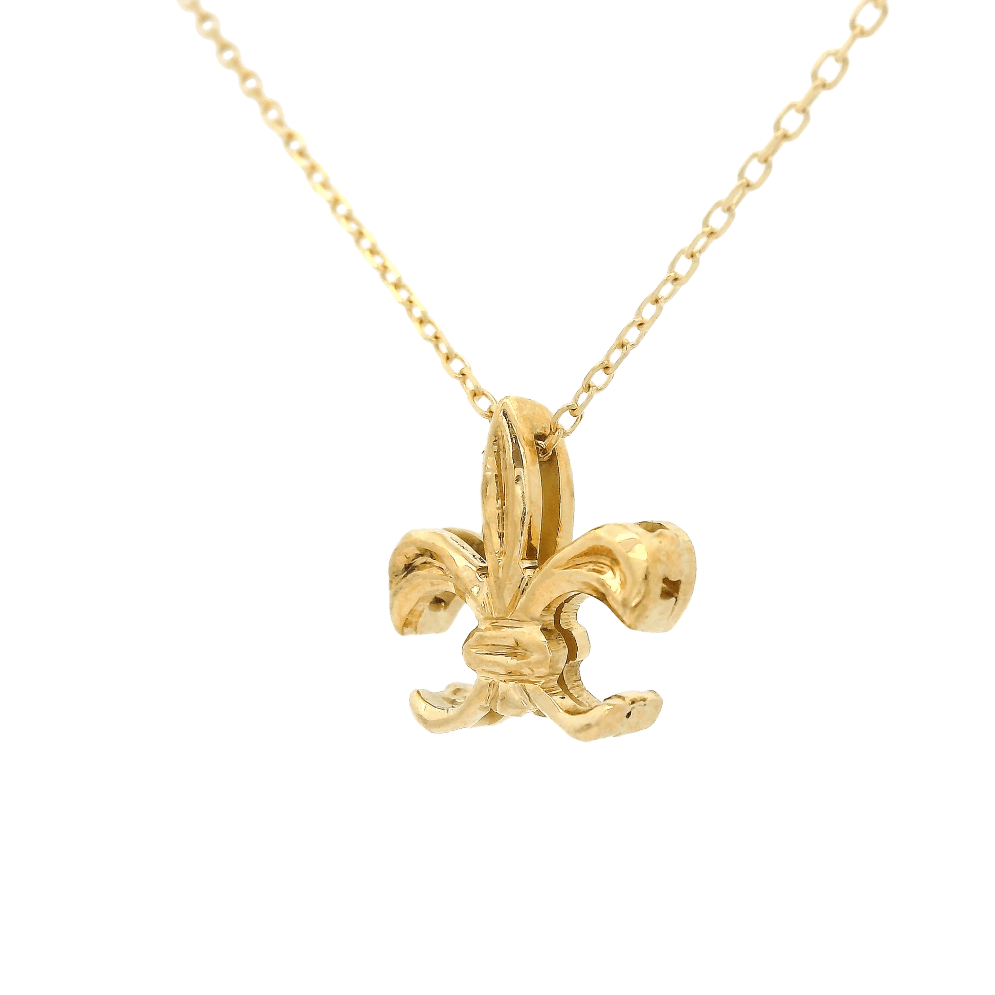 Fleur De Lis Gold Pendant - Forever Rox