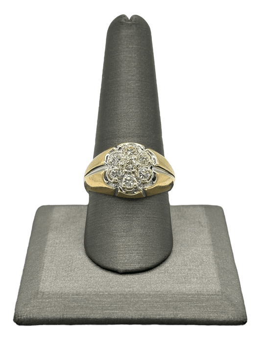 Flower Diamond Cluster Design Ring - Forever Rox