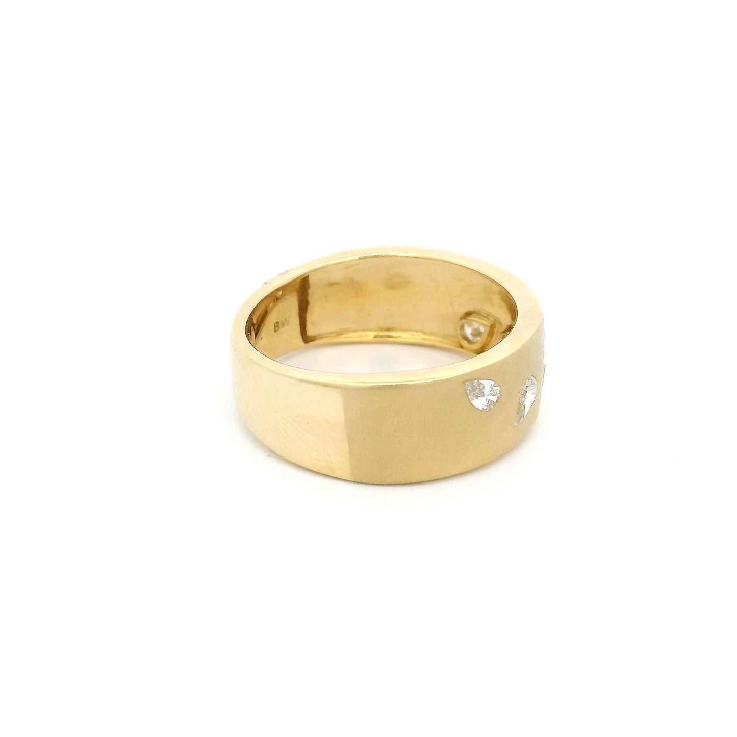 Flush Set Pear Shape Diamond Ring - Forever Rox