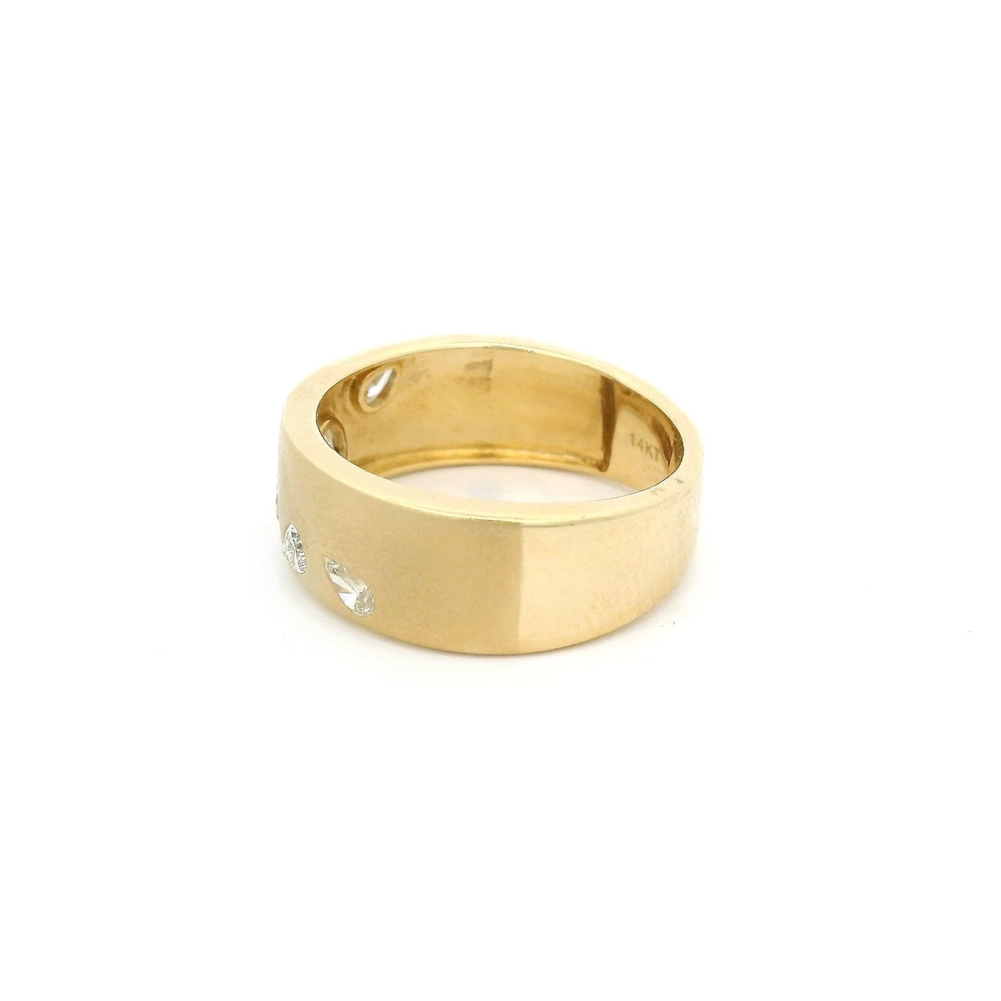 Flush Set Pear Shape Diamond Ring - Forever Rox