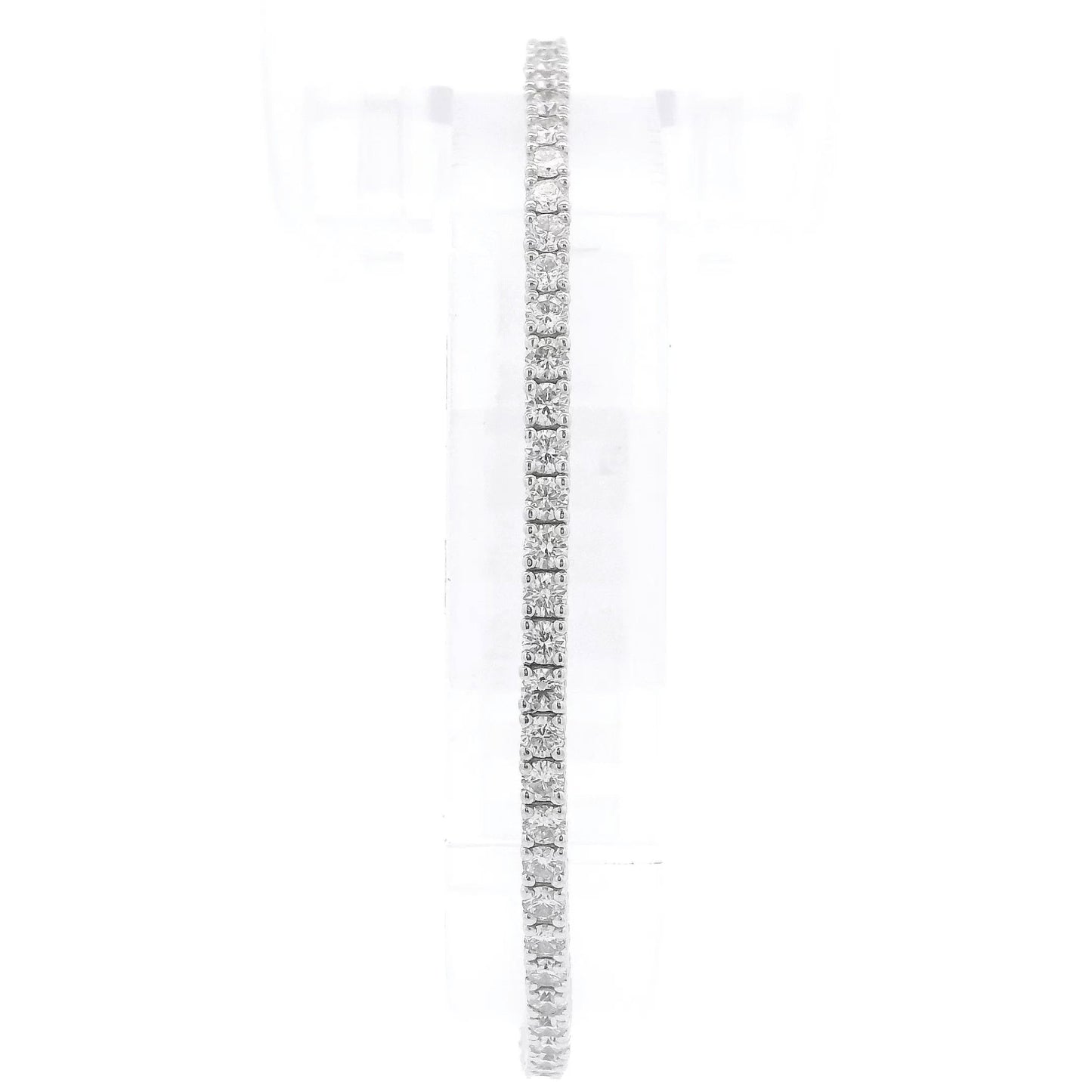 Full Diamond Oval Flex Bangle - Forever Rox