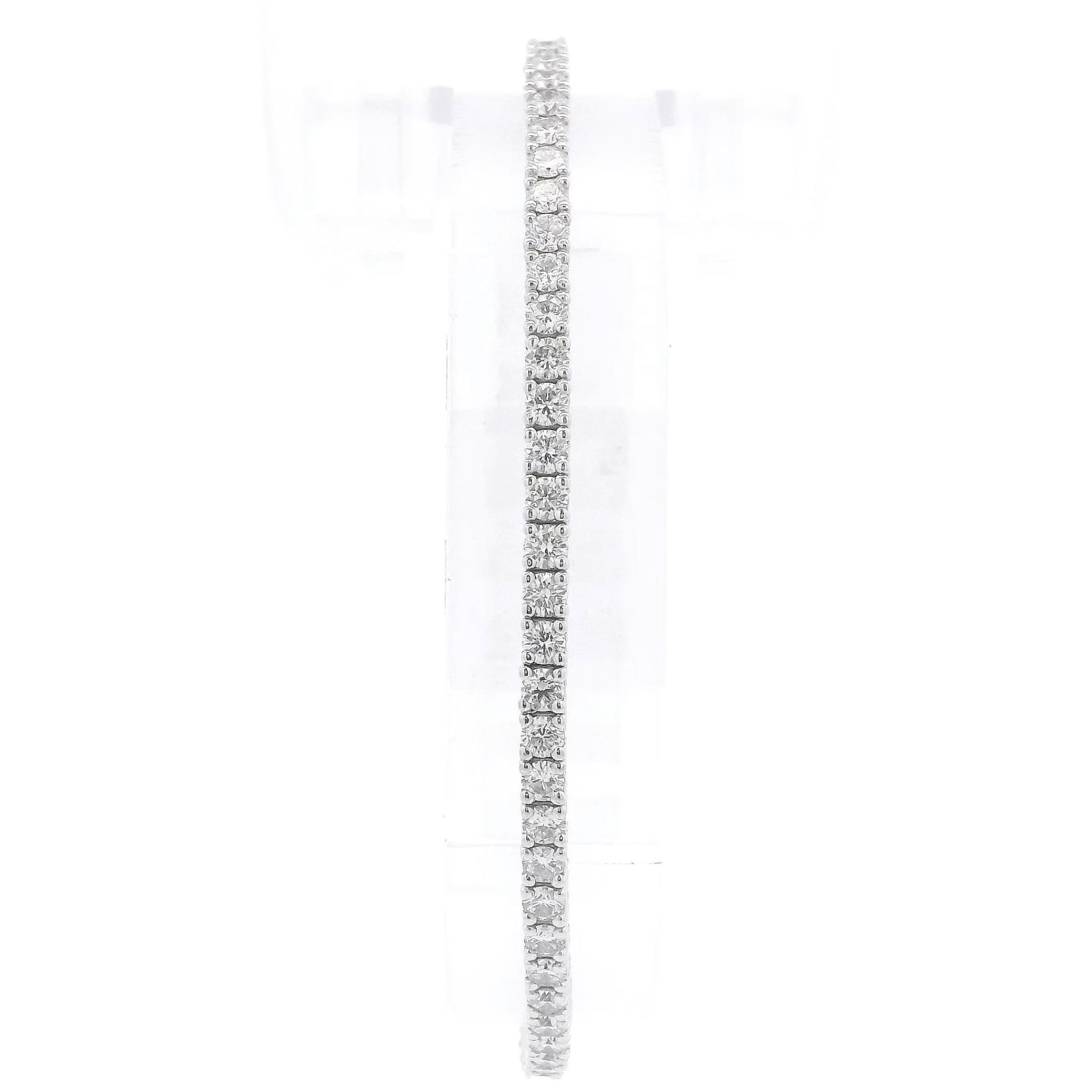 Full Diamond Oval Flex Bangle - Forever Rox