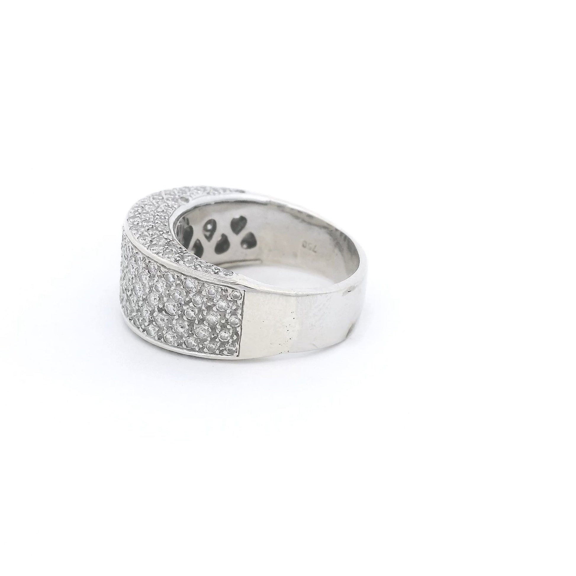 Full Face Pavé Set Diamond Ring - Forever Rox Fine Jewelry