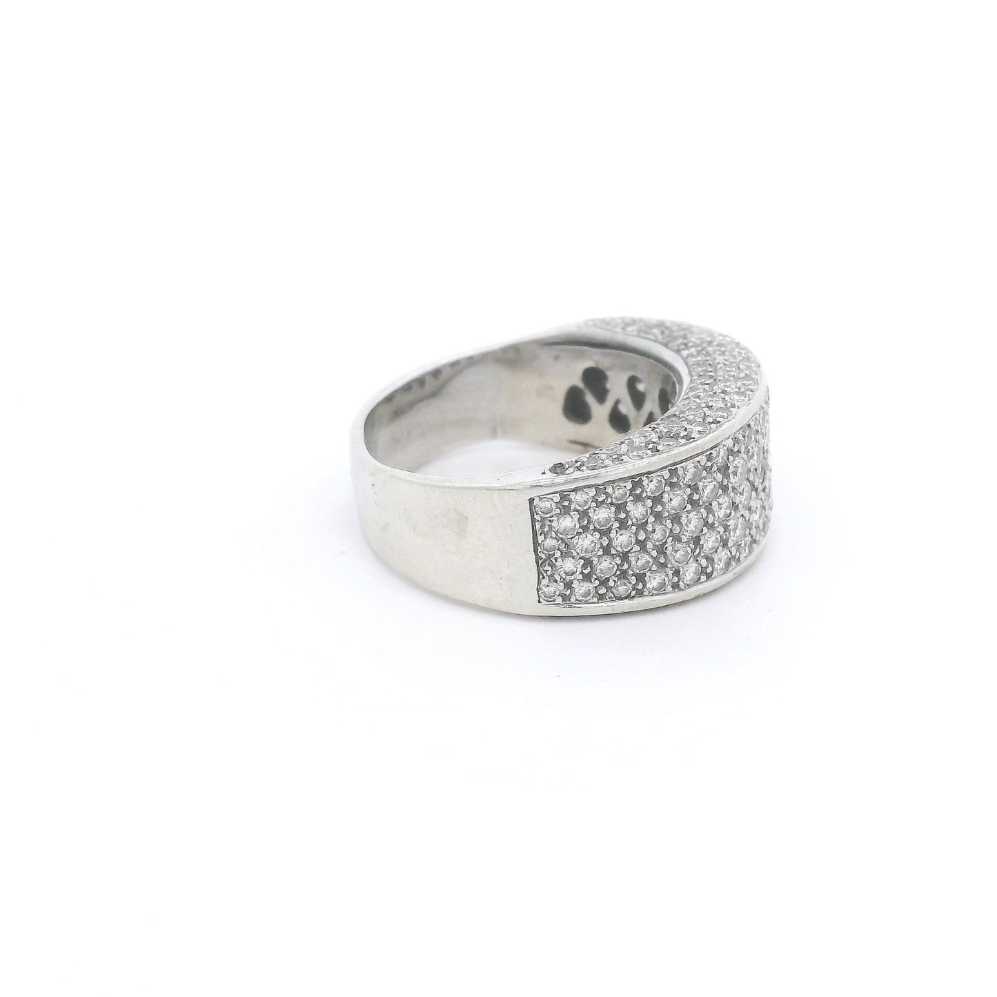 Full Face Pavé Set Diamond Ring - Forever Rox Fine Jewelry