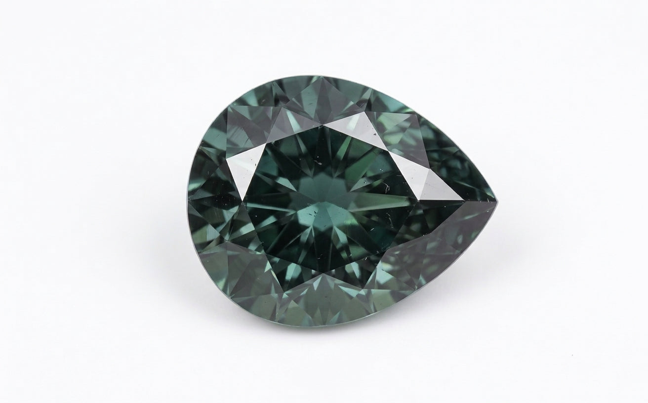 Alexandrite, pear cut