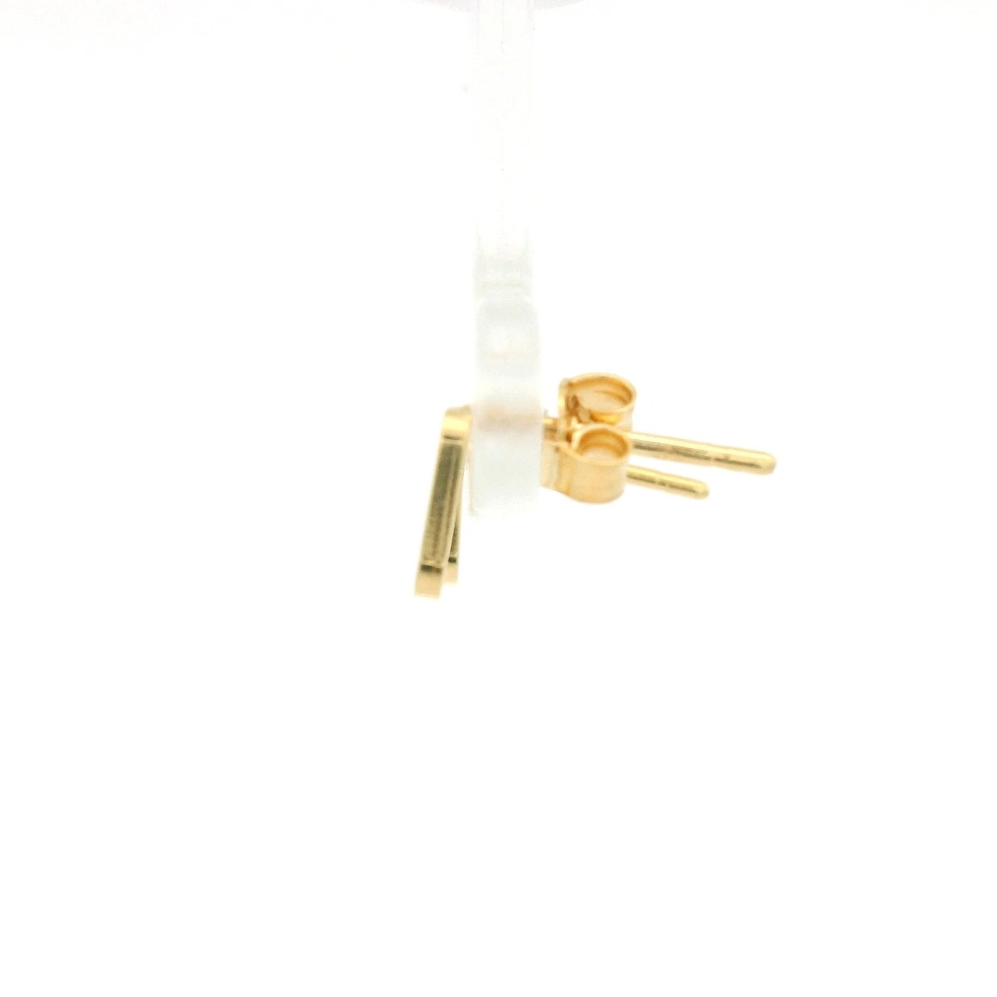 Gold Oval Studs - Forever Rox
