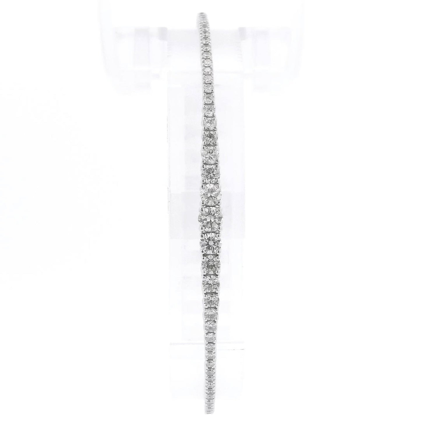 Graduated Diamond Flex Bangle - Forever Rox