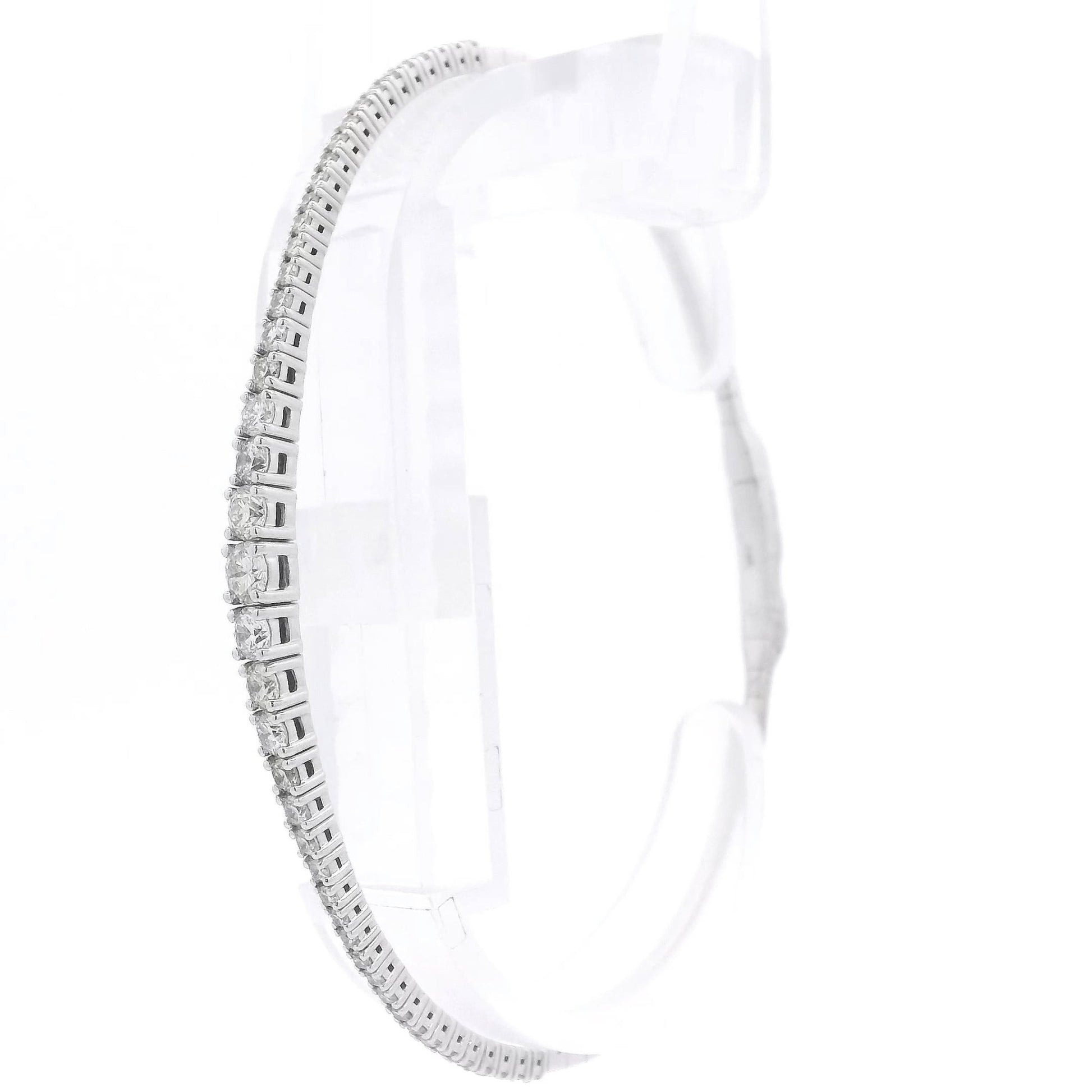 Graduated Diamond Flex Bangle - Forever Rox