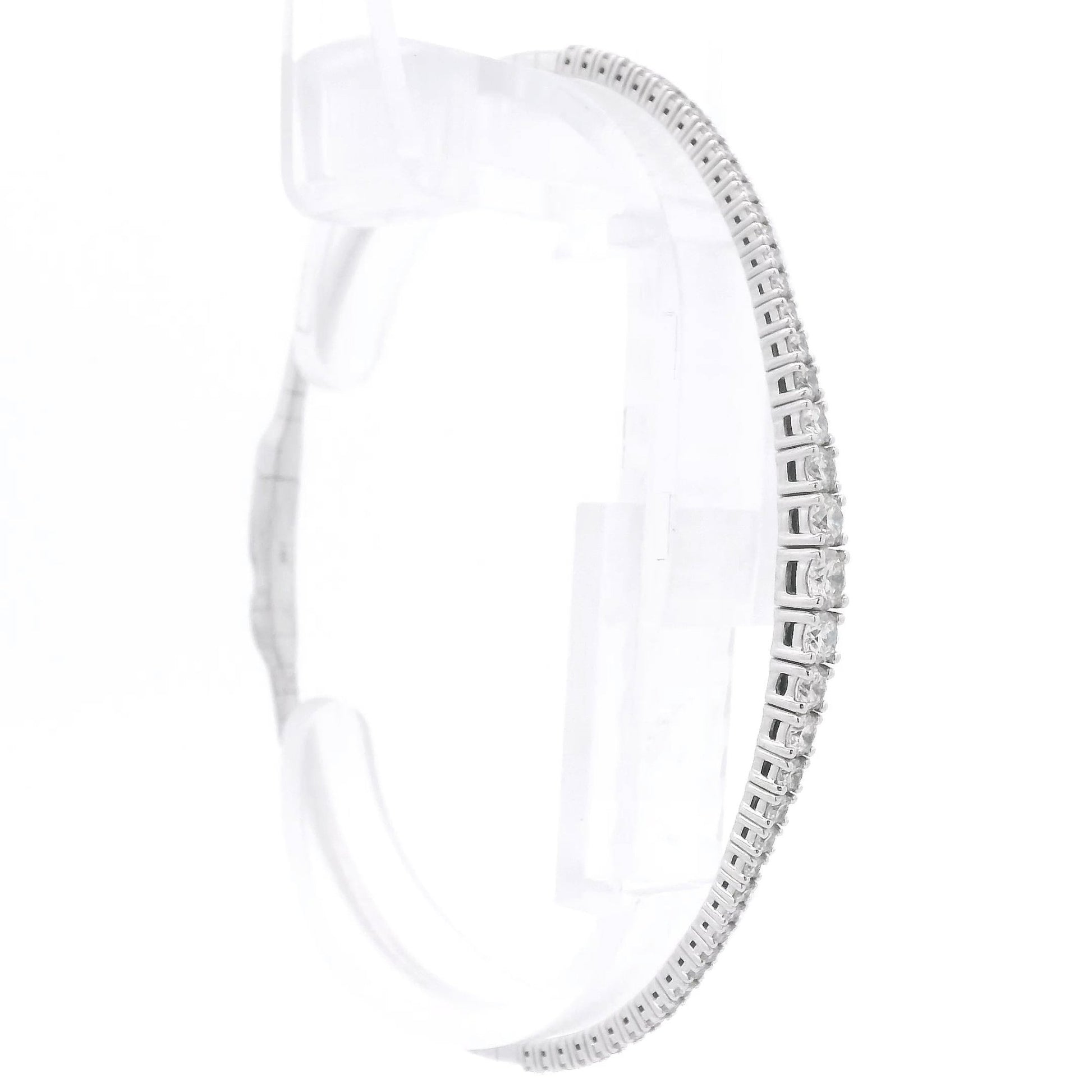 Graduated Diamond Flex Bangle - Forever Rox