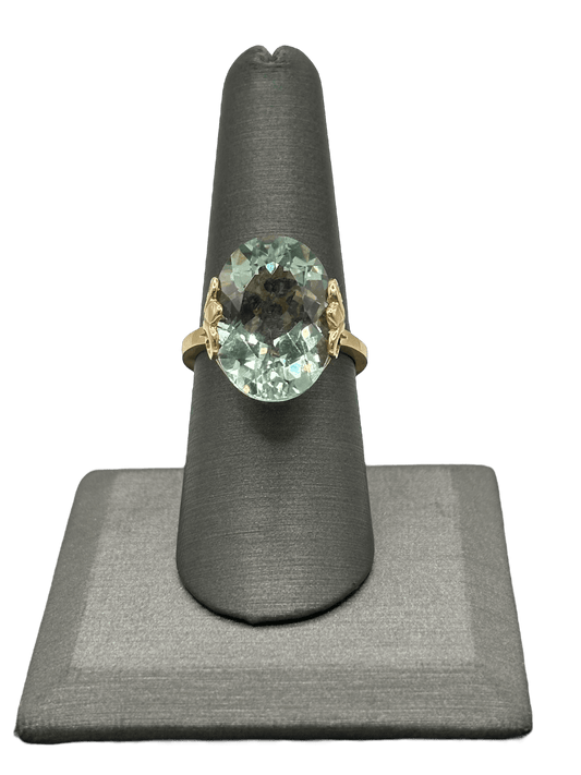 Green Amethyst Ring - Forever Rox