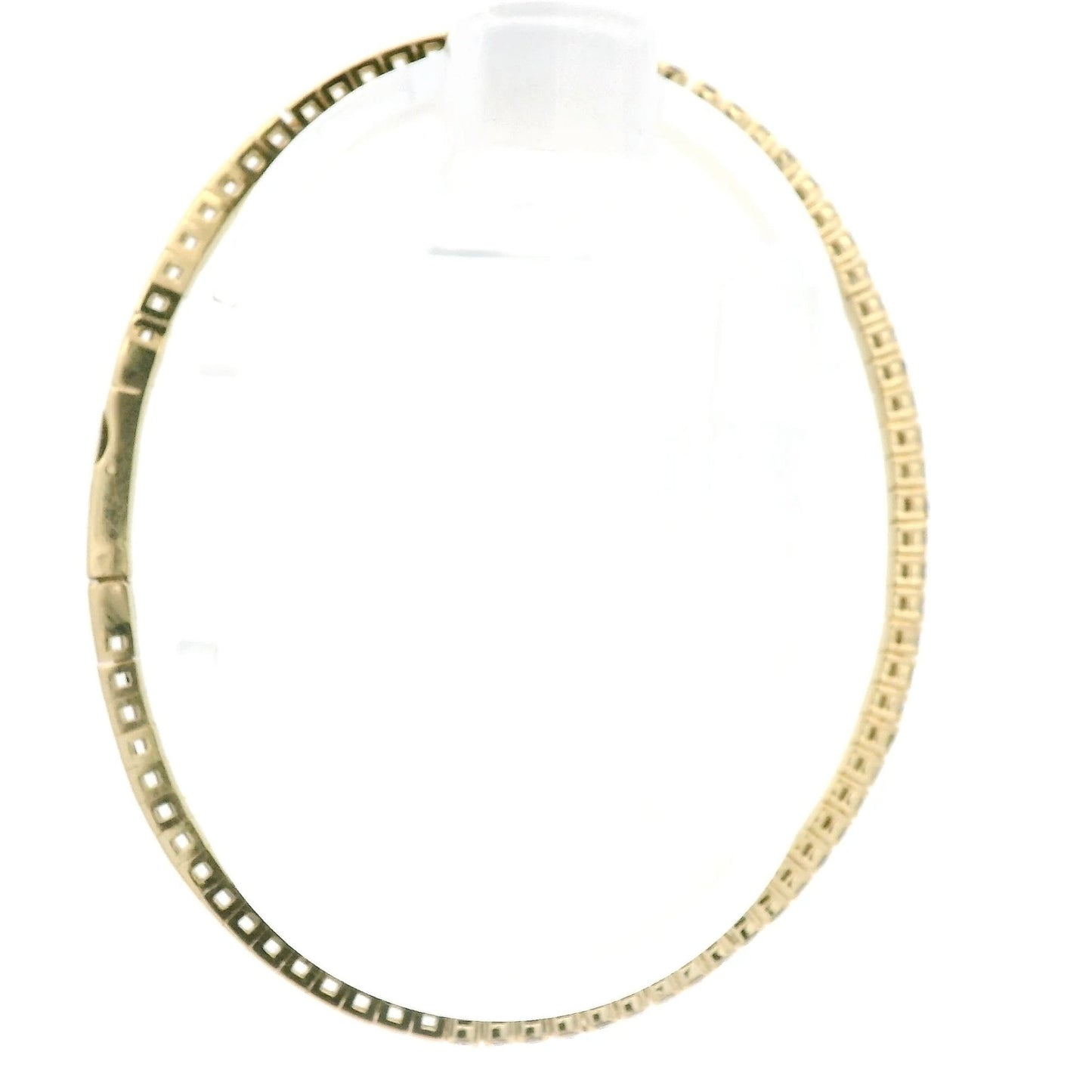 Half Around Diamond Flex Bangle - Forever Rox