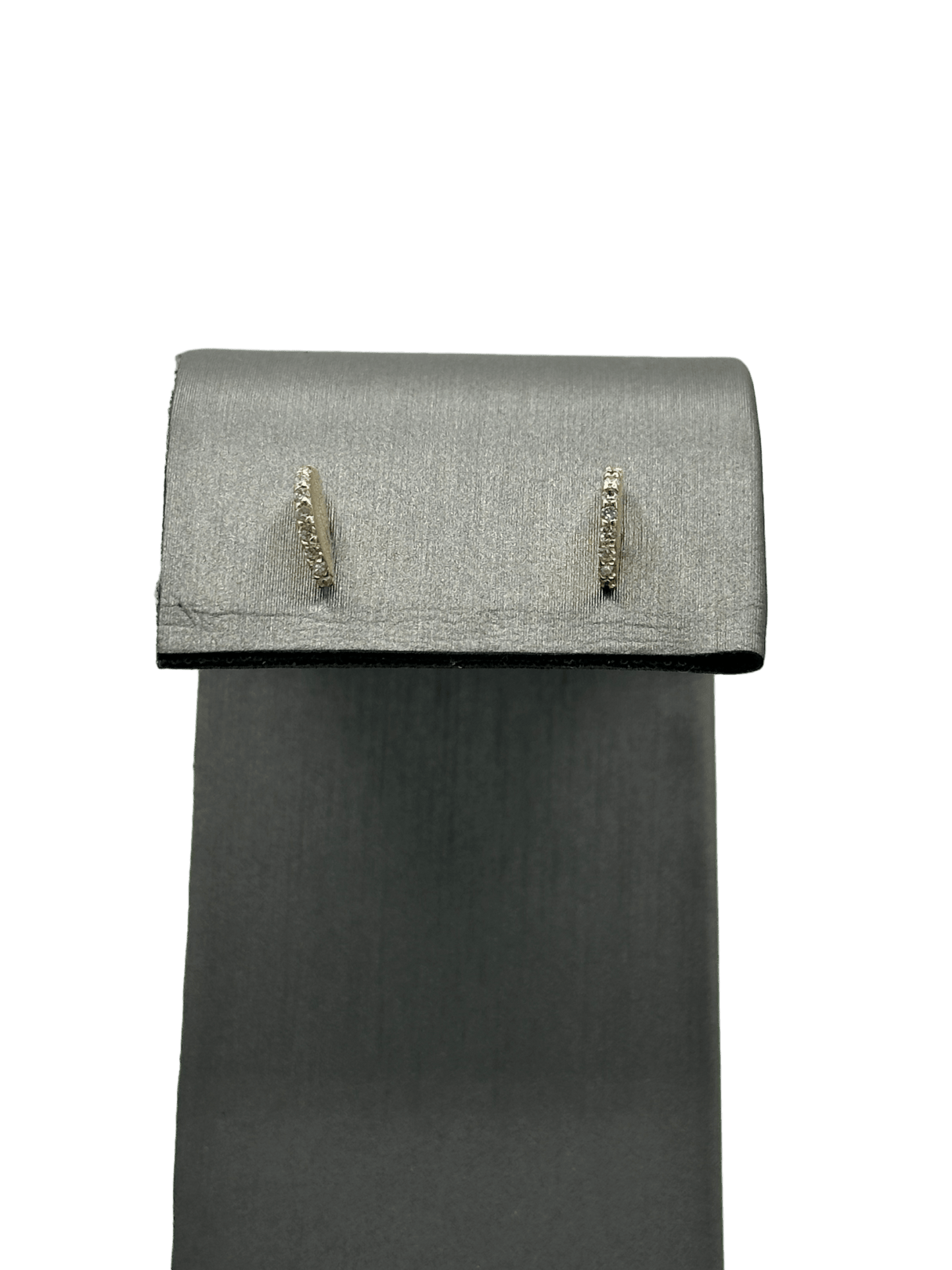 Half Moon Diamond Studs - Forever Rox