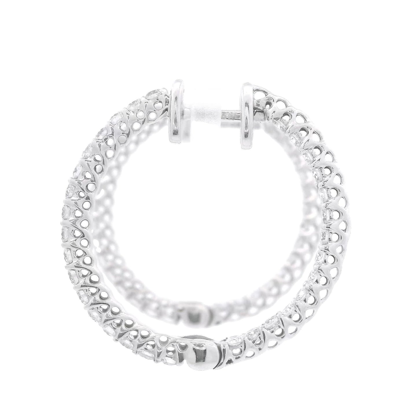 Innie Outie Diamond Hoops - Forever Rox