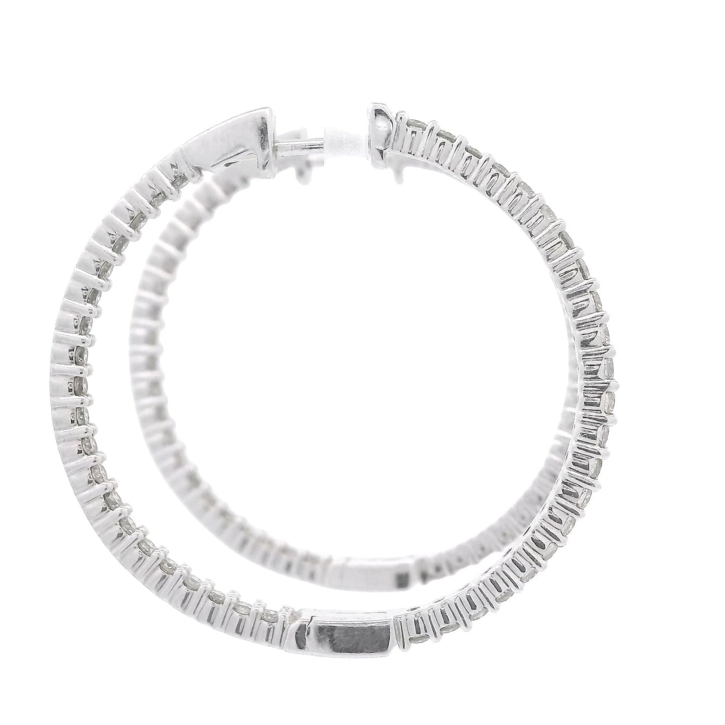 Innie Outie Diamond Hoops - Forever Rox