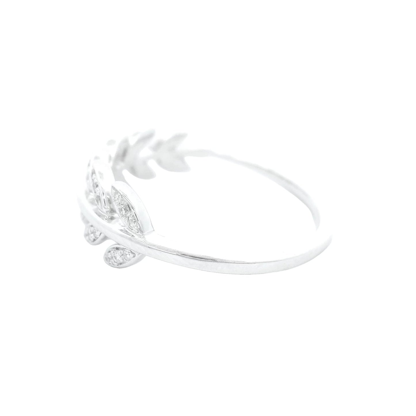 Leaf Diamond Band - Forever Rox