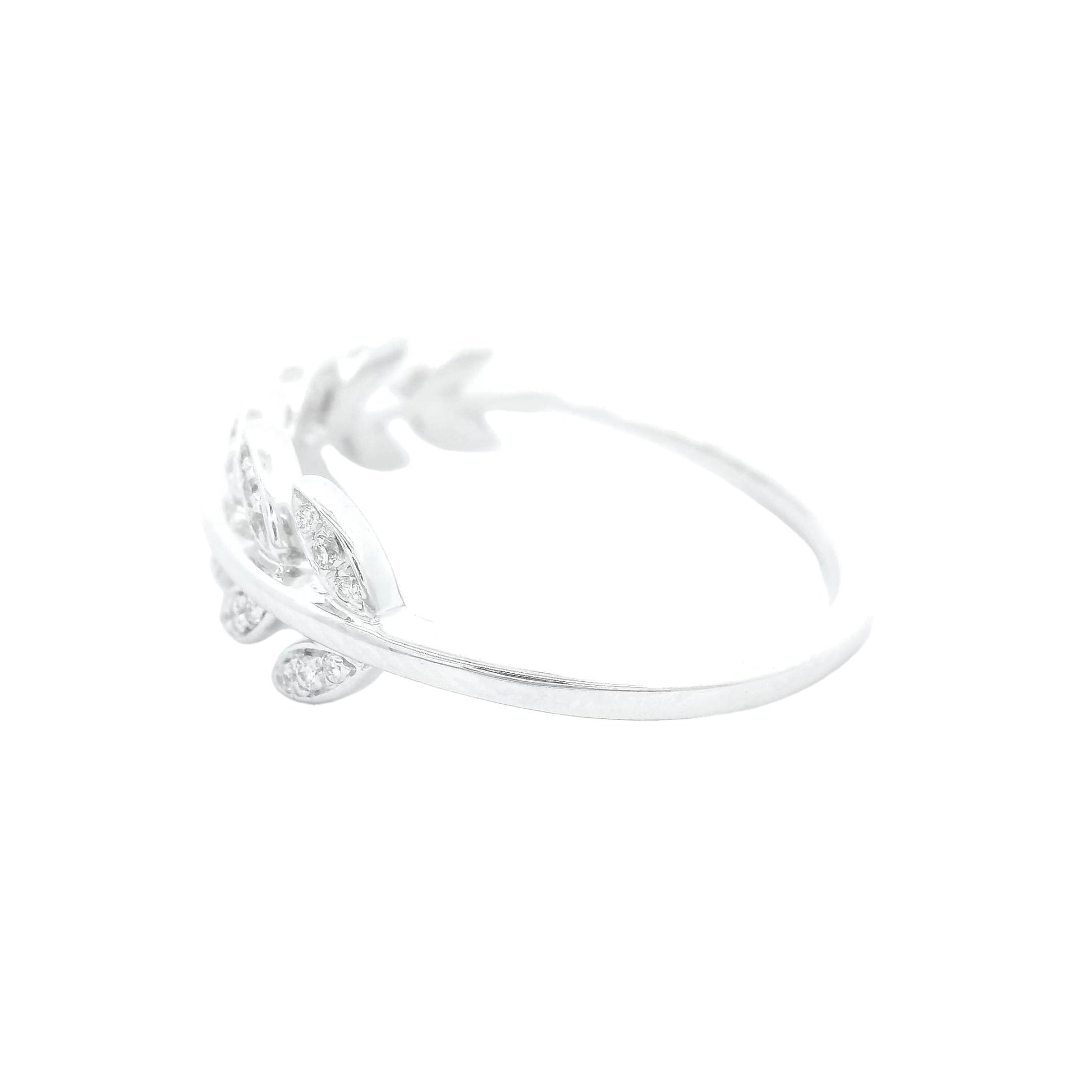 Leaf Diamond Band - Forever Rox