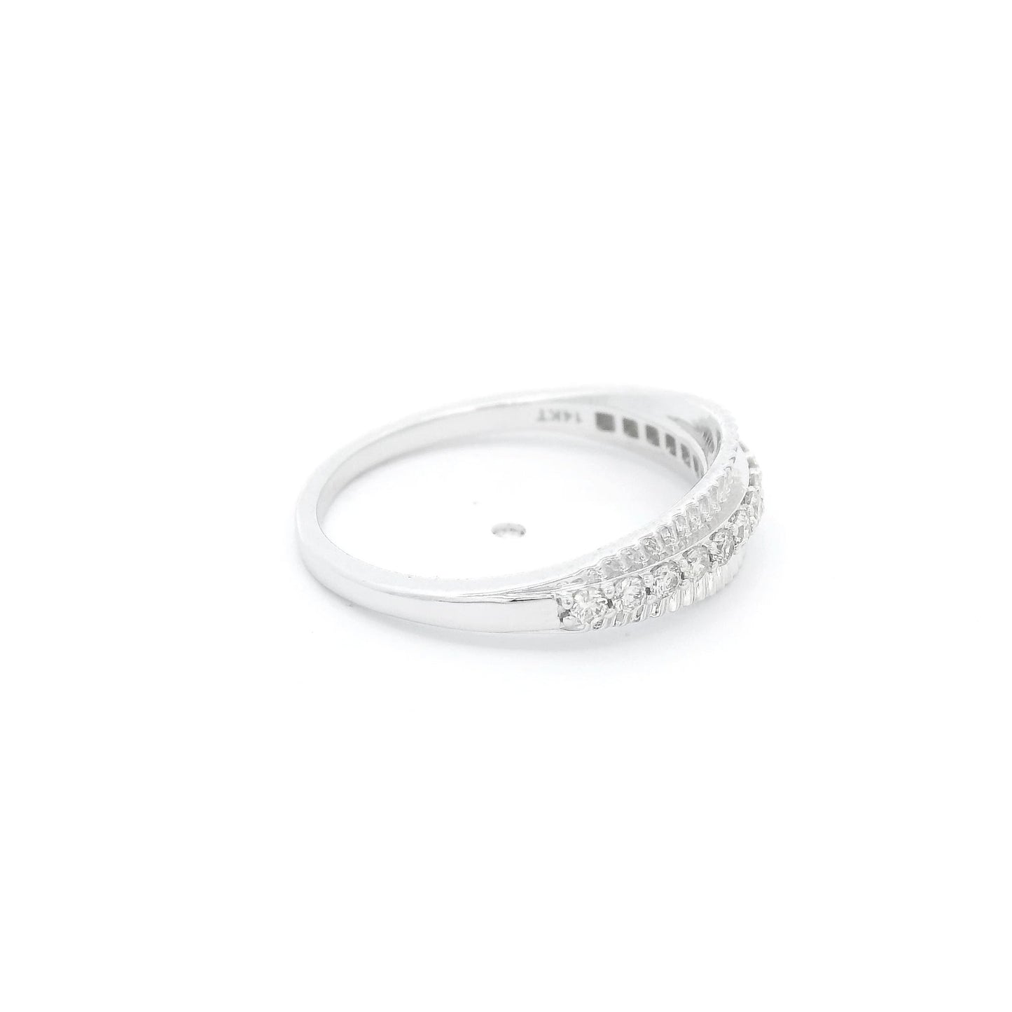 Leaf Look Diamond Band - Forever Rox