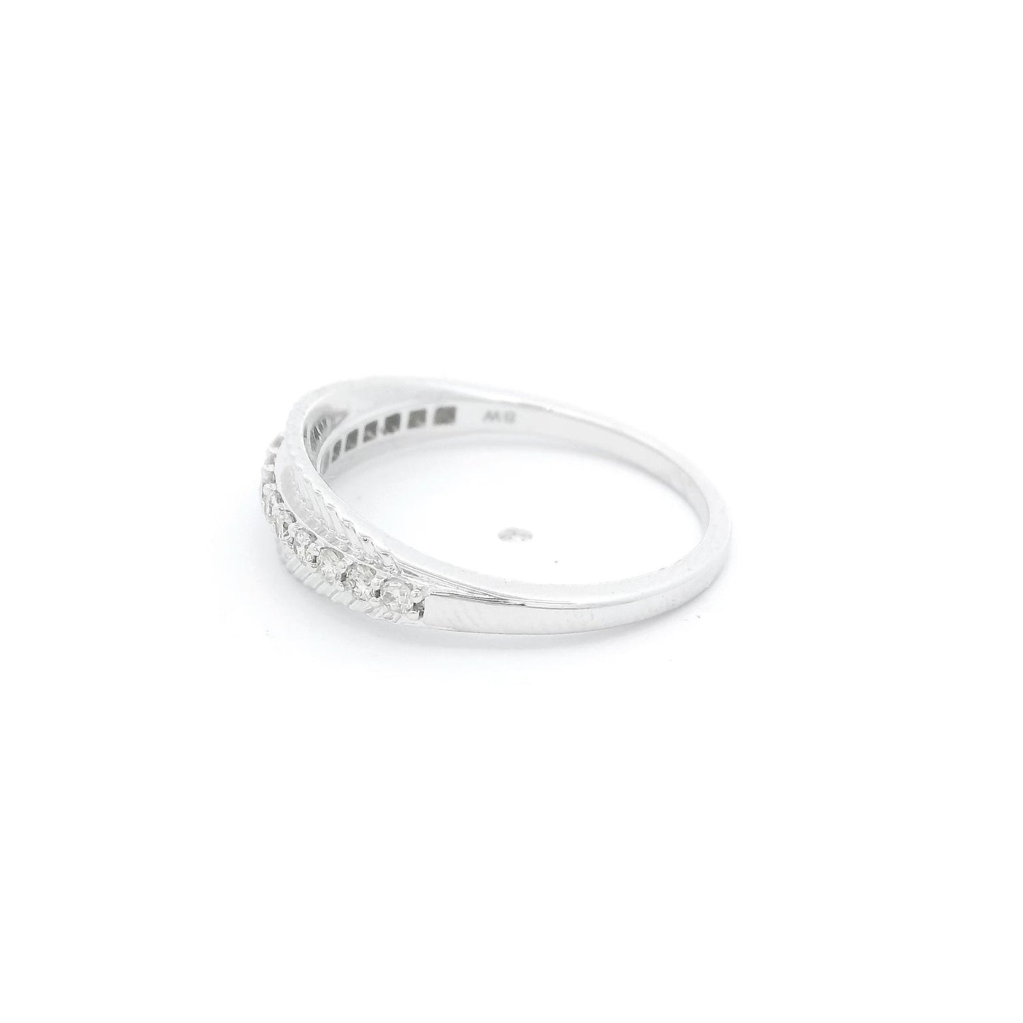 Leaf Look Diamond Band - Forever Rox