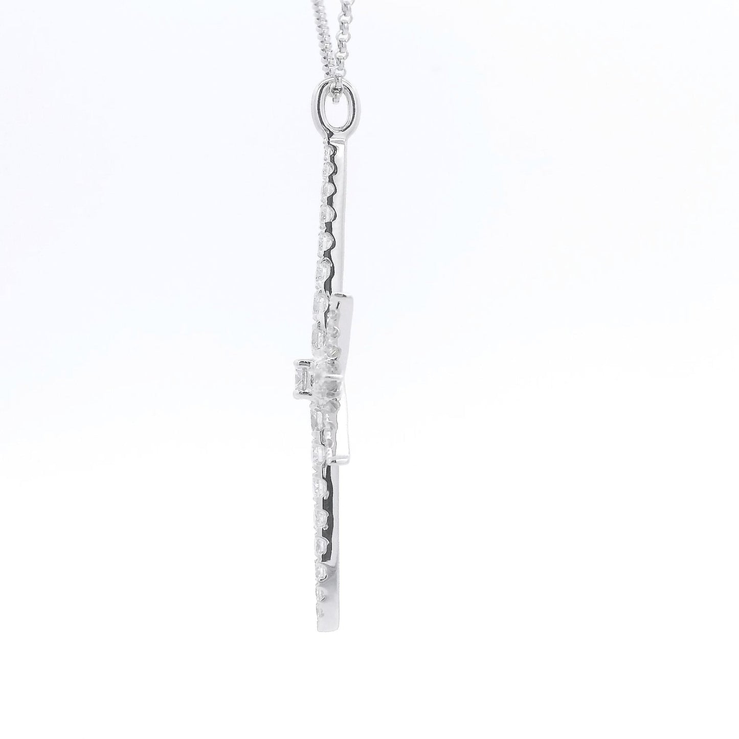 Long Diamond Star Pendant - Forever Rox