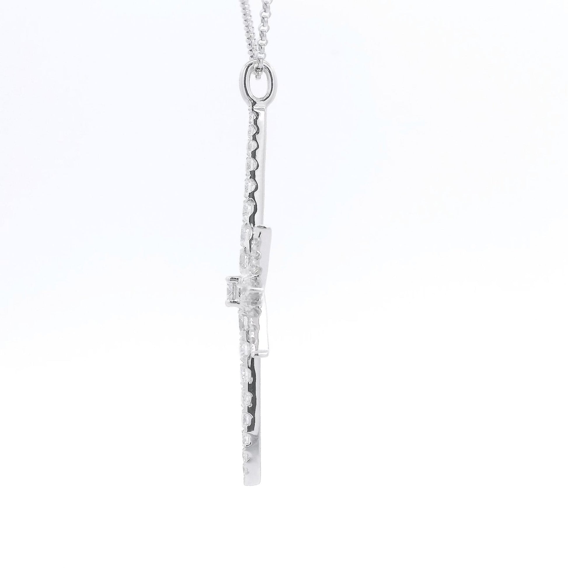 Long Diamond Star Pendant - Forever Rox