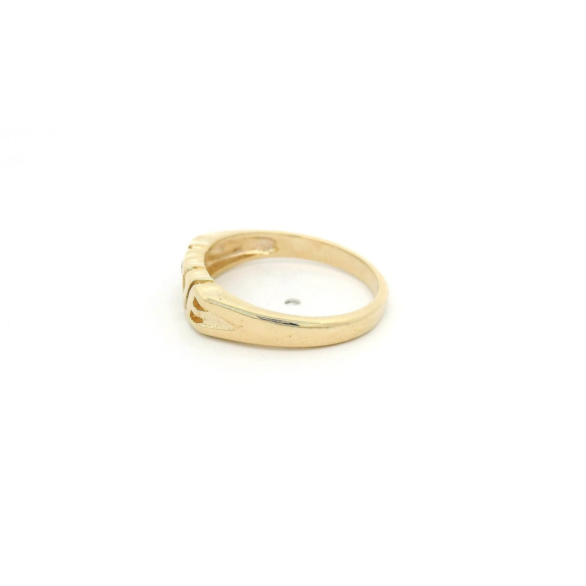 Love Band with a Diamond For The "O" - Forever Rox Fine Jewelry