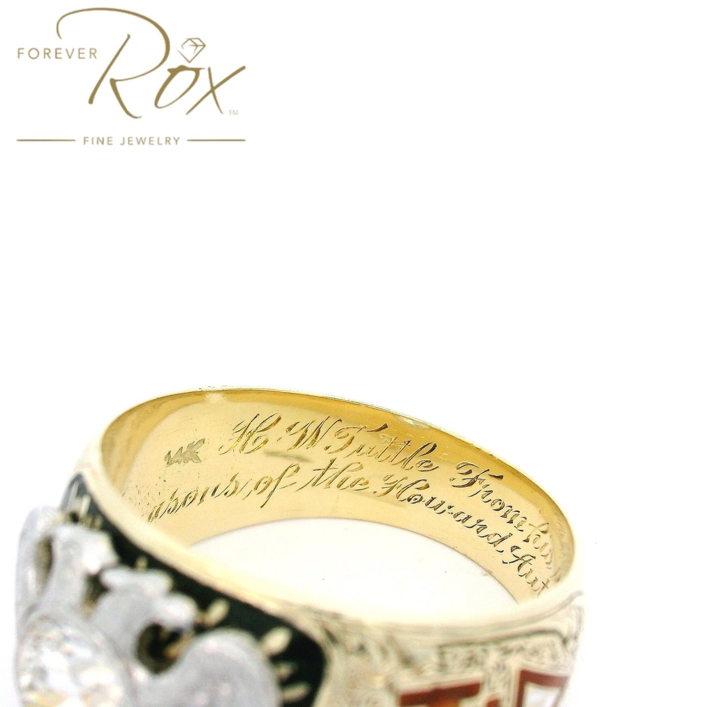Mens 32nd Degree Masonic Ring - Forever Rox Fine Jewelry