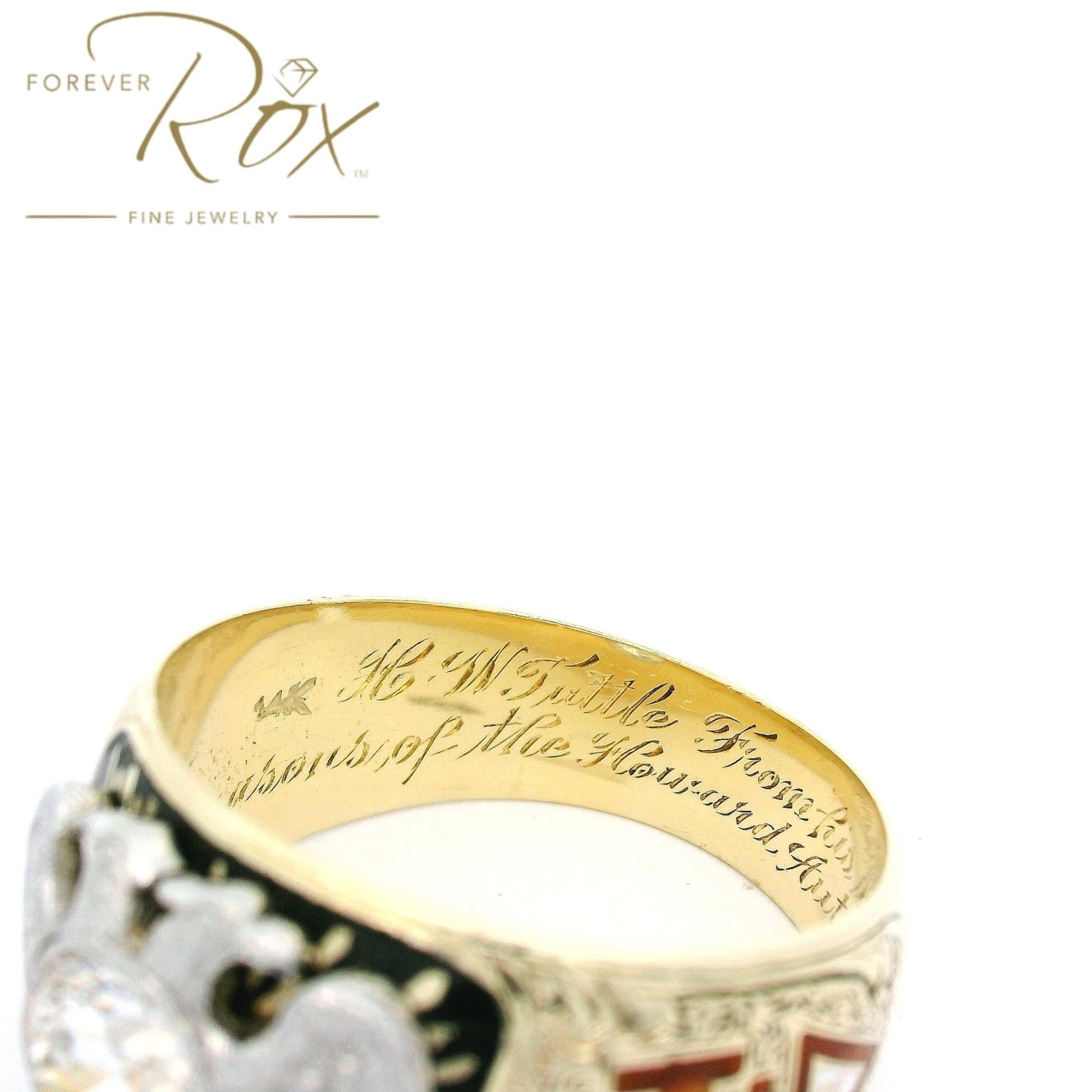 Mens 32nd Degree Masonic Ring - Forever Rox Fine Jewelry