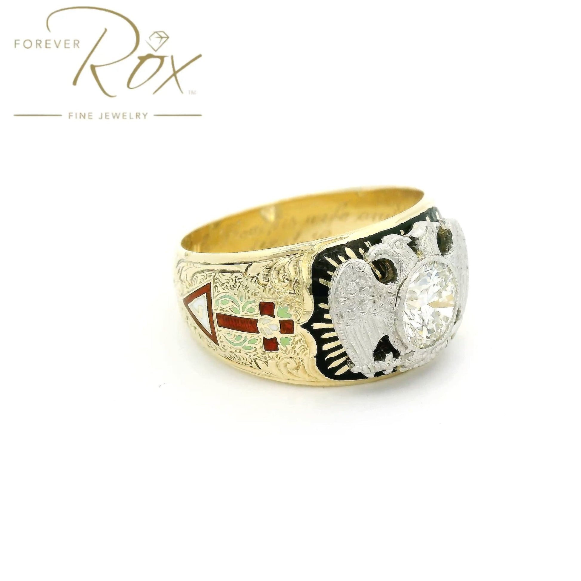 Mens 32nd Degree Masonic Ring - Forever Rox Fine Jewelry