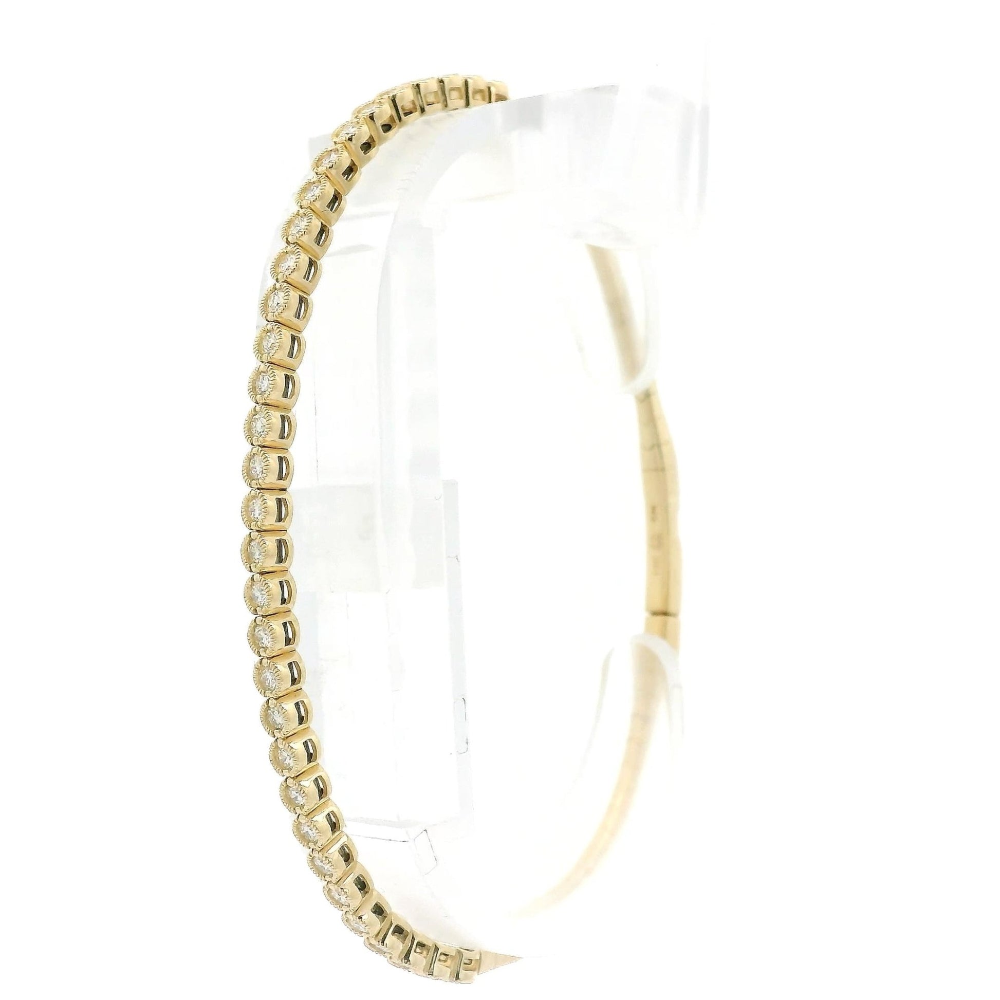 Milgrain Bezel Diamond Flex Bezel - Forever Rox Fine Jewelry