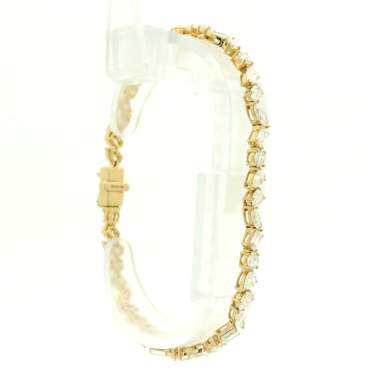 Mixed Cut 7.27ctw Diamond Tennis Bracelet - Forever Rox Fine Jewelry