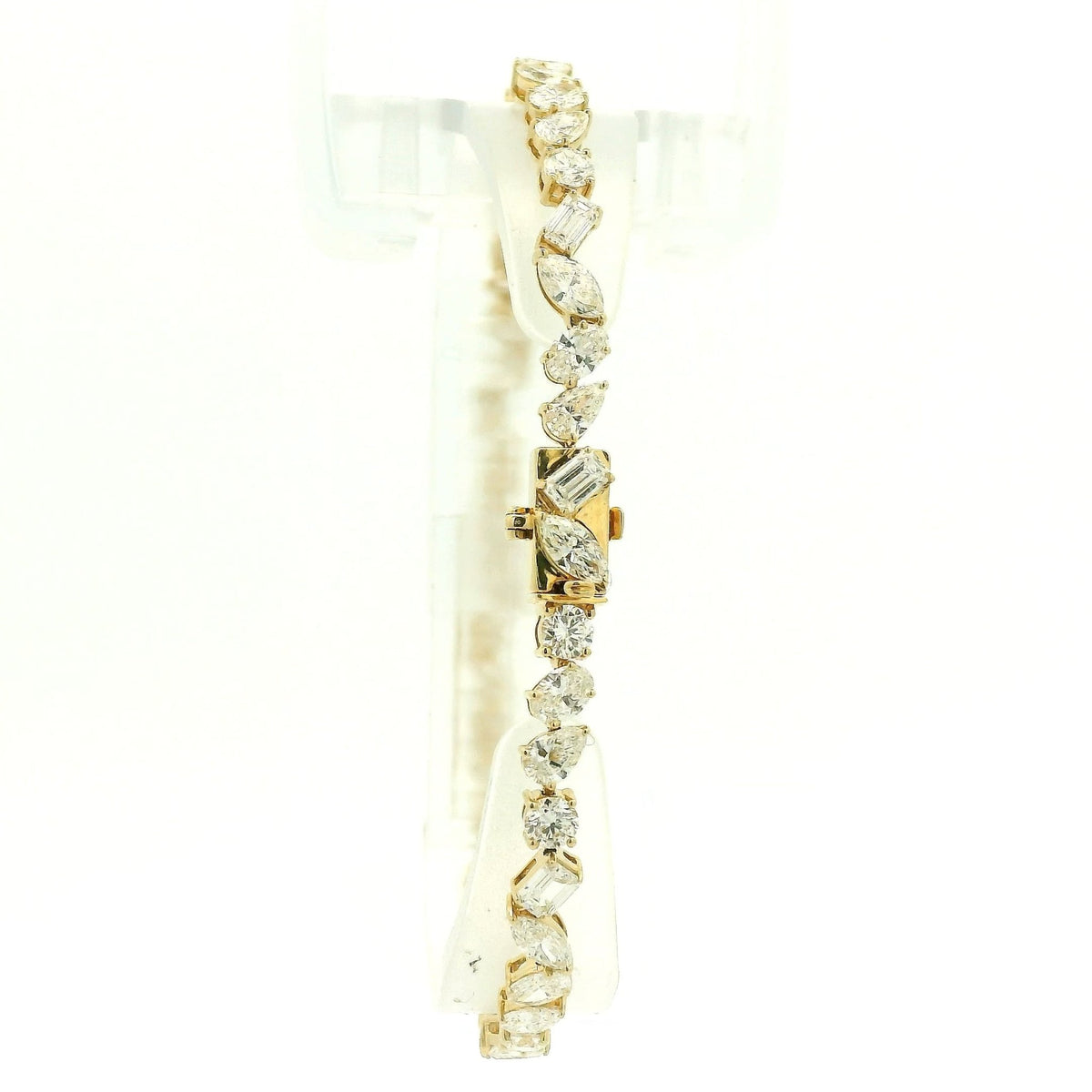 Mixed Cut 7.27ctw Diamond Tennis Bracelet - Forever Rox Fine Jewelry