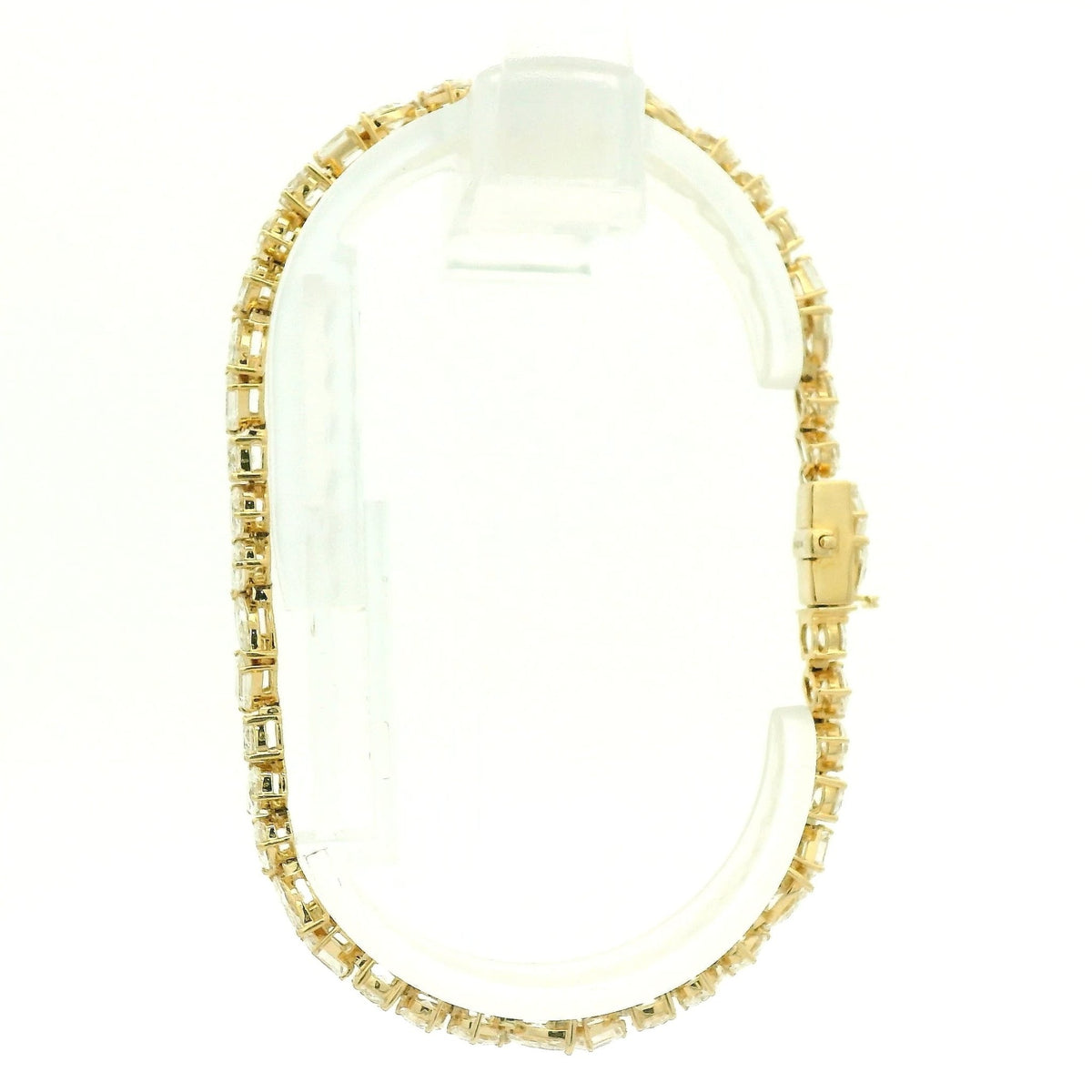 Mixed Cut 7.27ctw Diamond Tennis Bracelet - Forever Rox Fine Jewelry