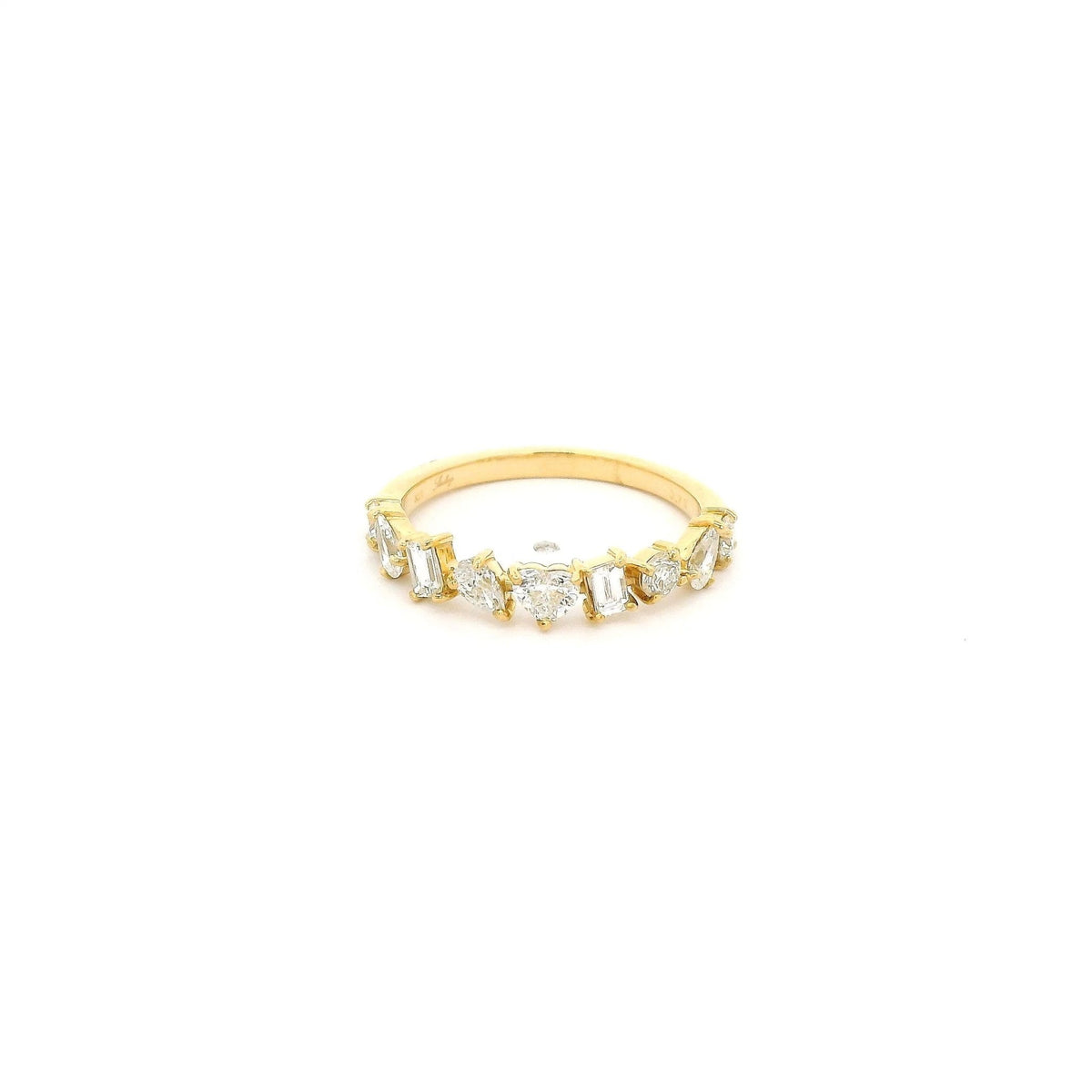 Mixed Cut Diamond Band - Forever Rox Fine Jewelry