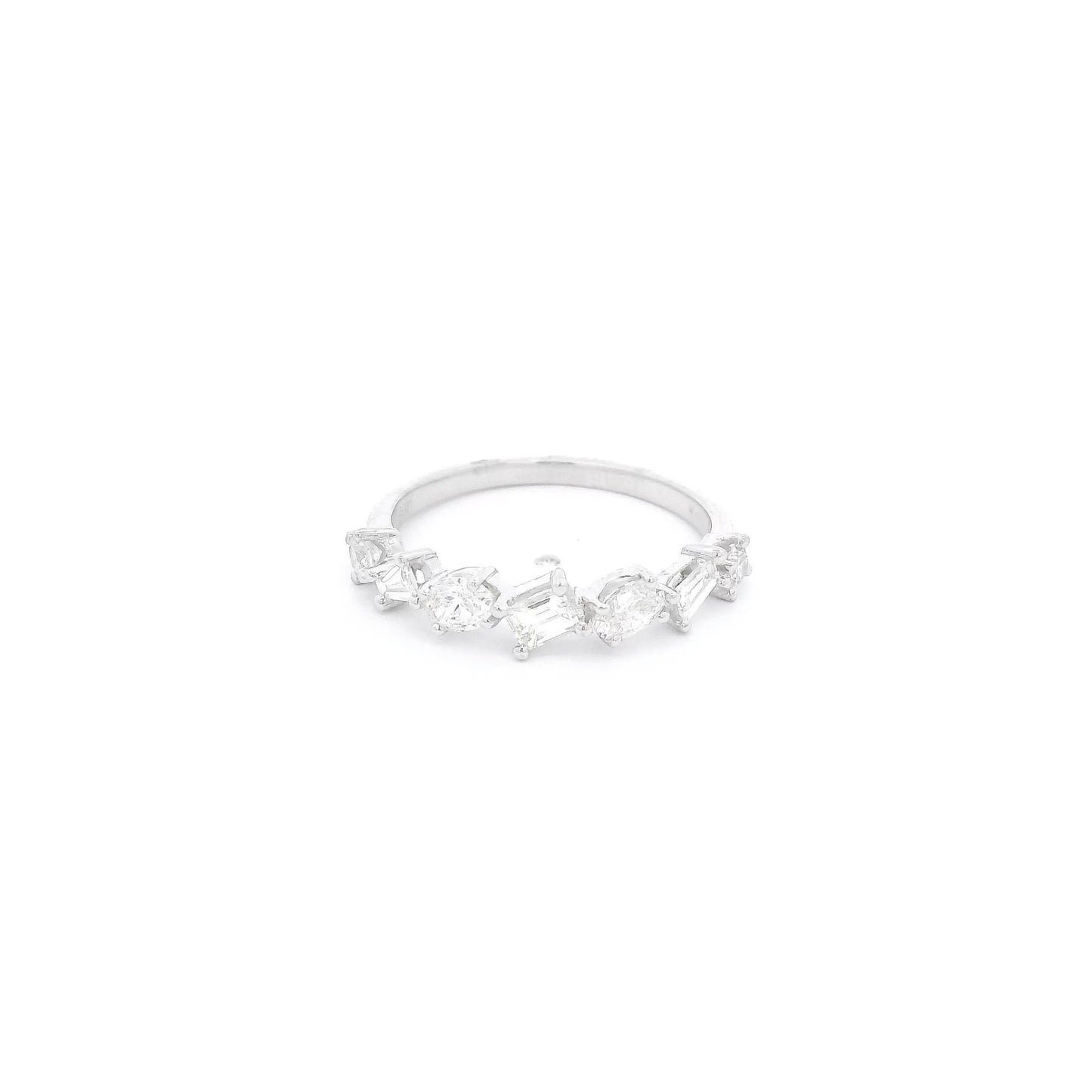 Mixed Cut Diamond Band - Forever Rox Fine Jewelry