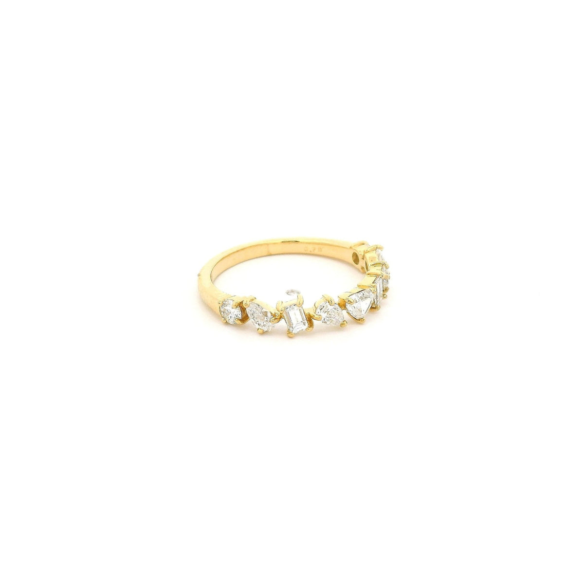 Mixed Cut Diamond Band - Forever Rox Fine Jewelry