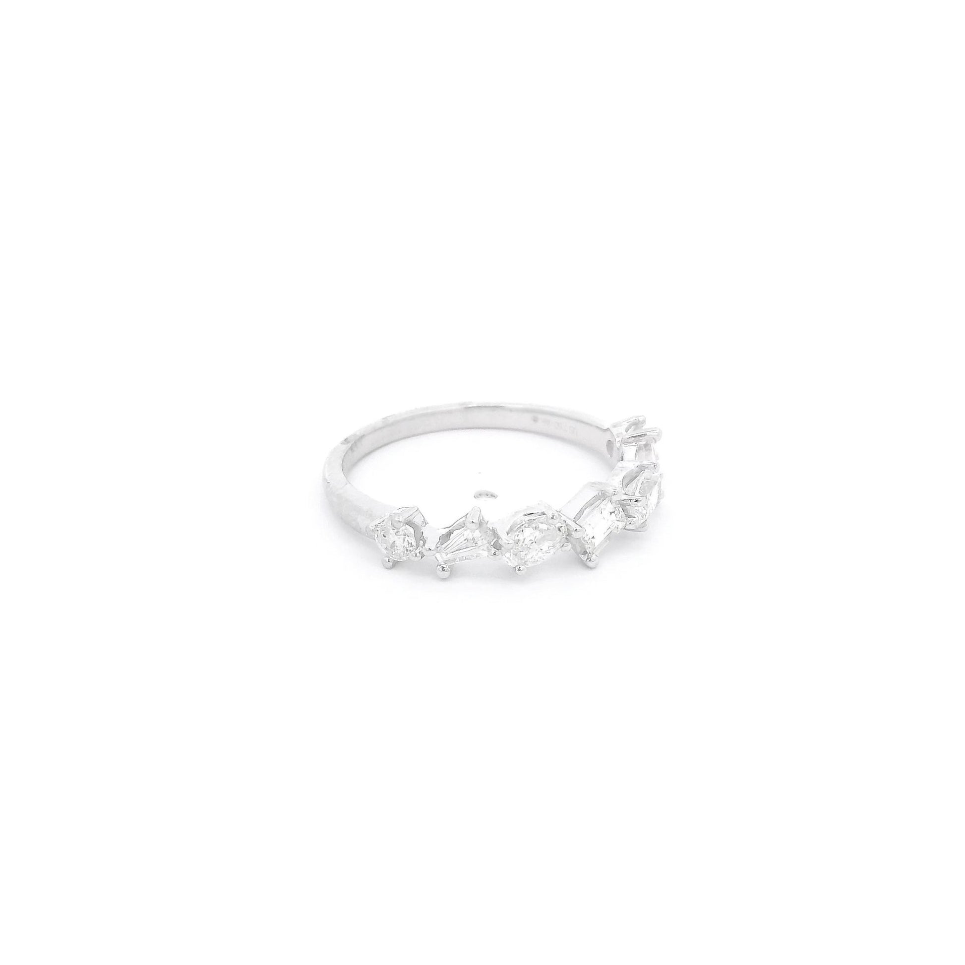Mixed Cut Diamond Band - Forever Rox Fine Jewelry