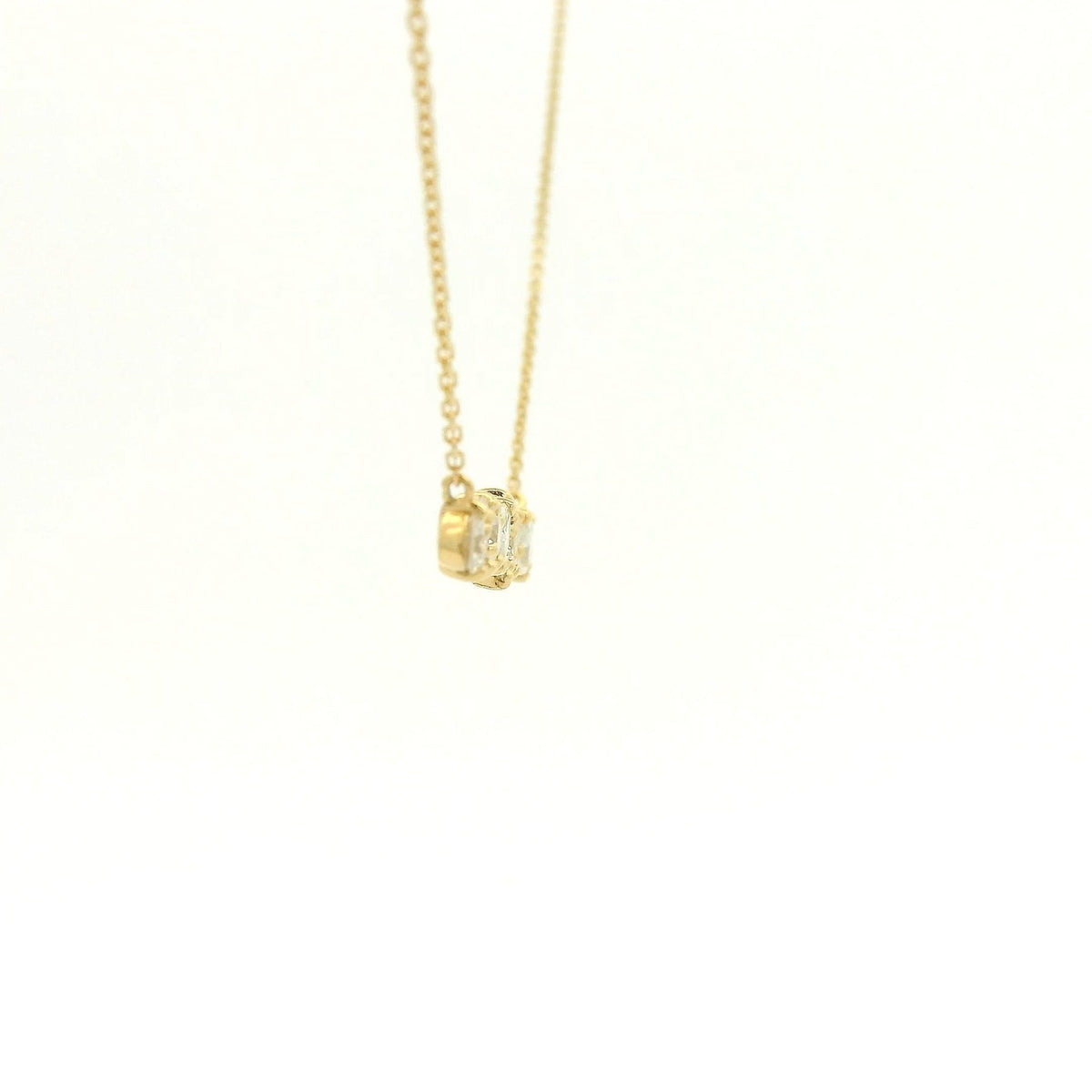 Mixed Cut Diamond Bar Pendant - Forever Rox Fine Jewelry